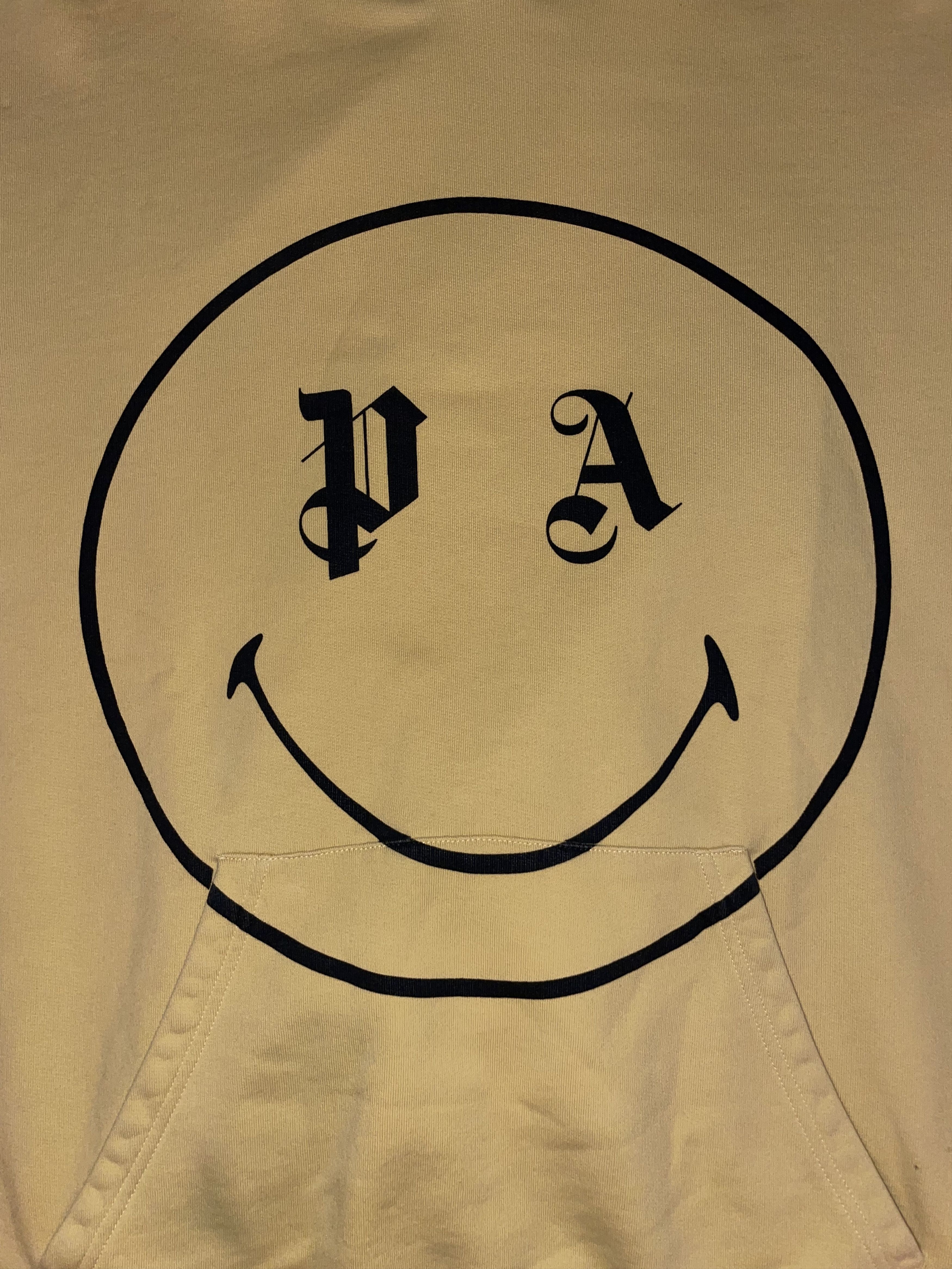 Palm Angels Palm Angels Smiley Hoodie Yellow Size US M / EU 48-50 / 2 - 5 Thumbnail