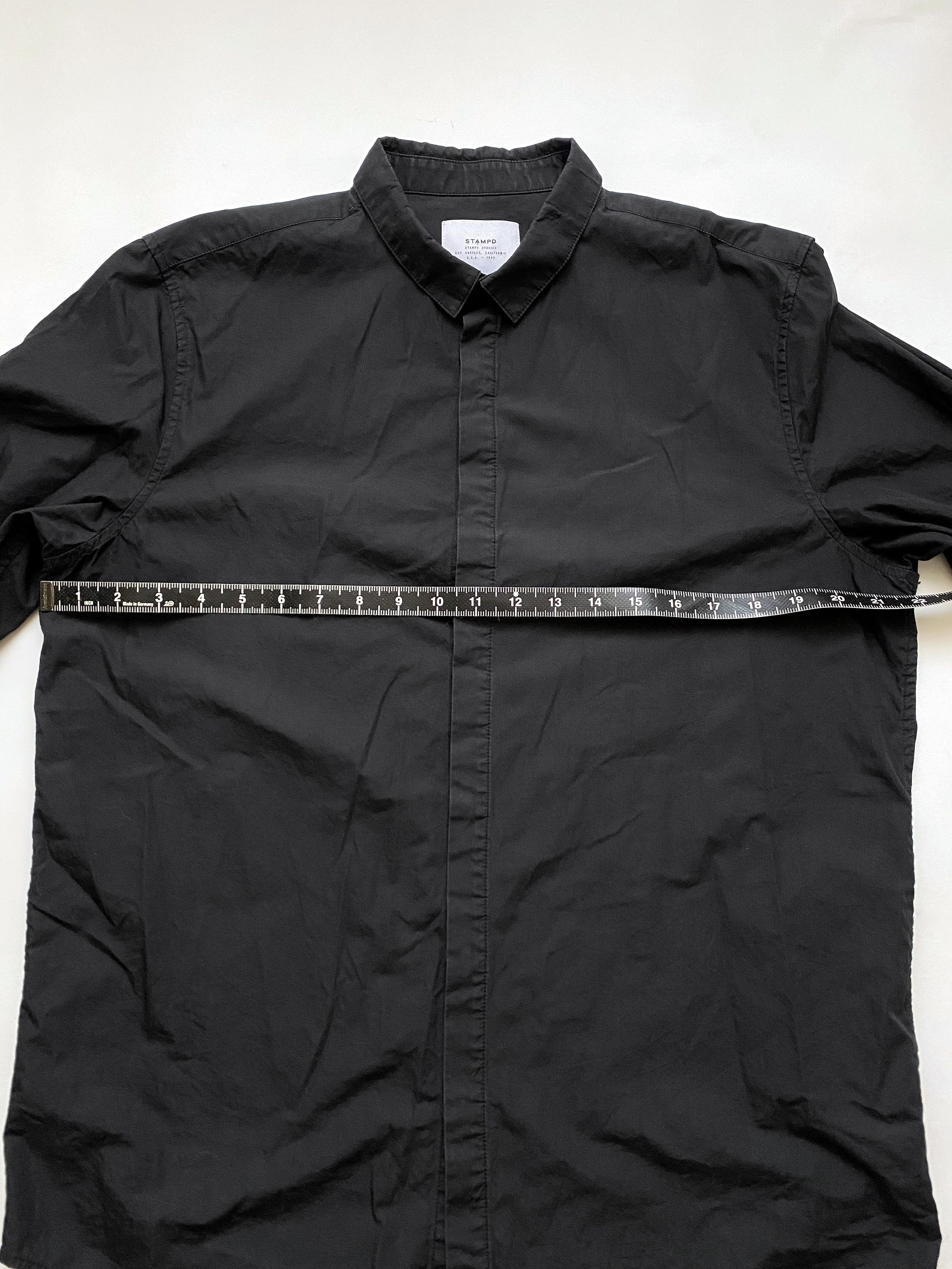 Stampd Slim fit hidden-button placket shirt Size US L / EU 52-54 / 3 - 5 Thumbnail