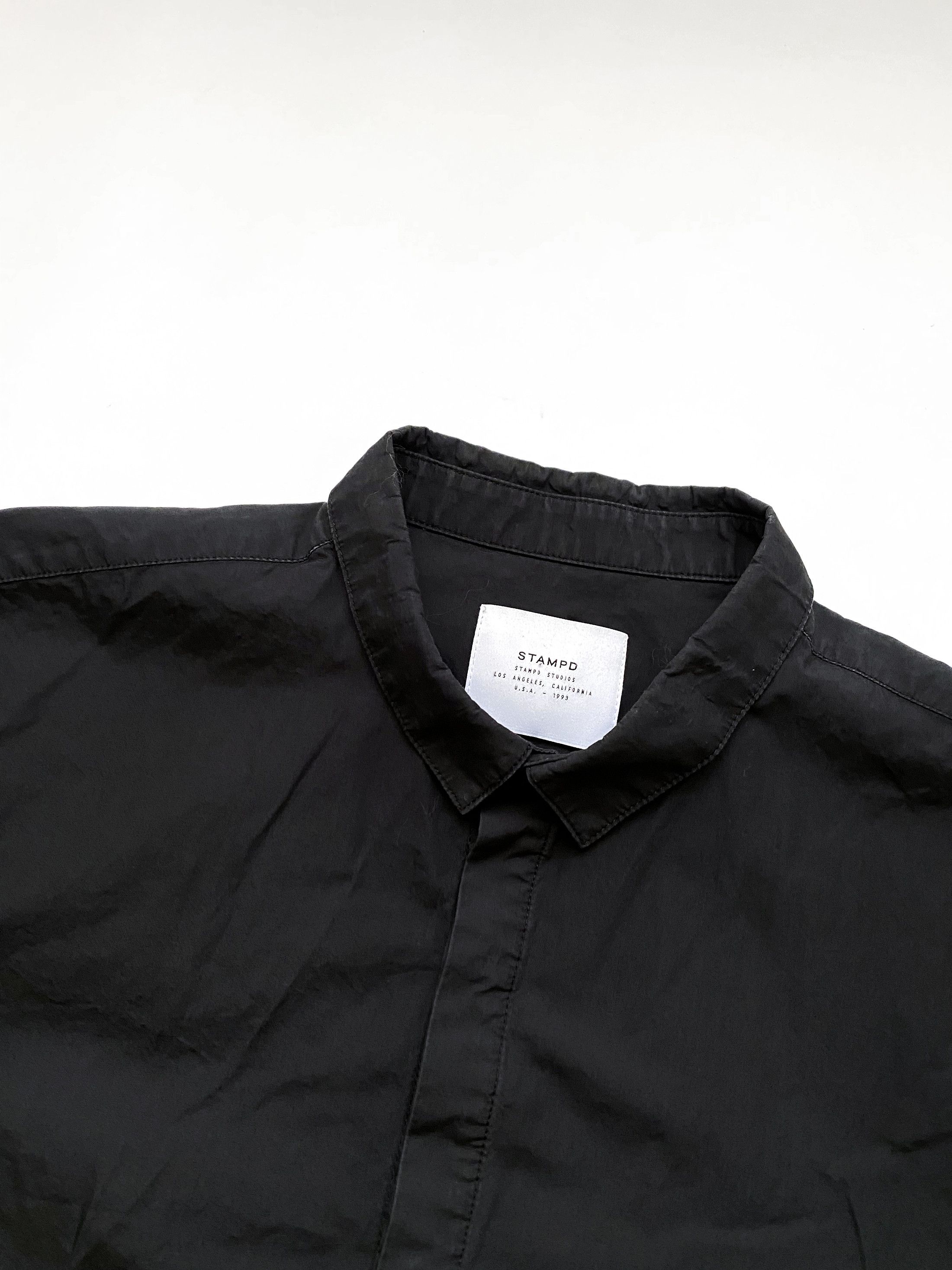 Stampd Slim fit hidden-button placket shirt Size US L / EU 52-54 / 3 - 3 Thumbnail