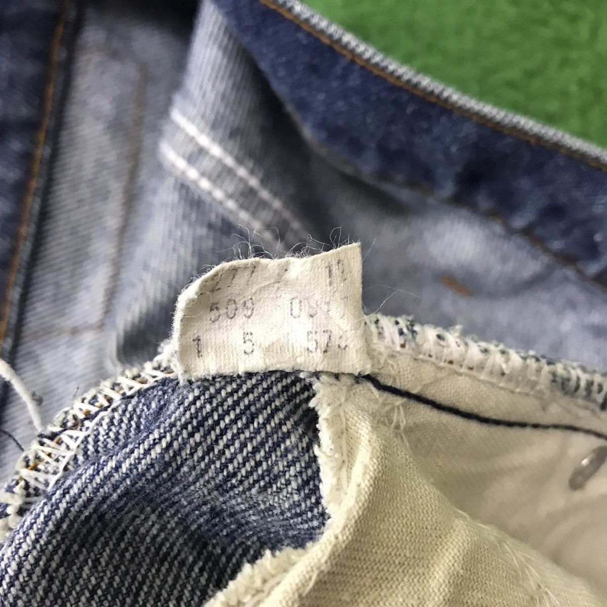 Levi's Vintage 80s Levis 509 Orangetab Distressed Jeans Size US 32 / EU 48 - 18 Thumbnail