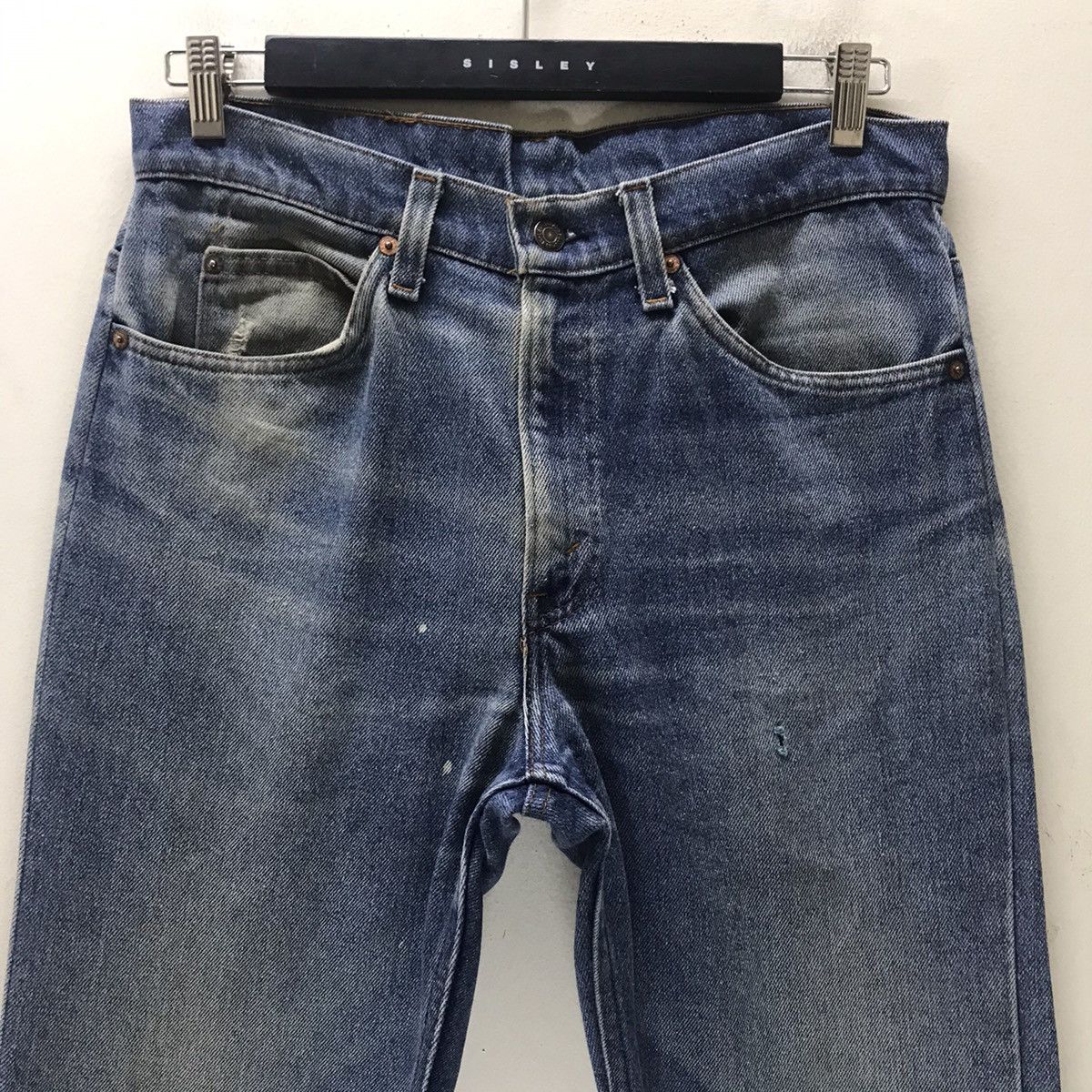 Levi's Vintage 80s Levis 509 Orangetab Distressed Jeans Size US 32 / EU 48 - 4 Thumbnail
