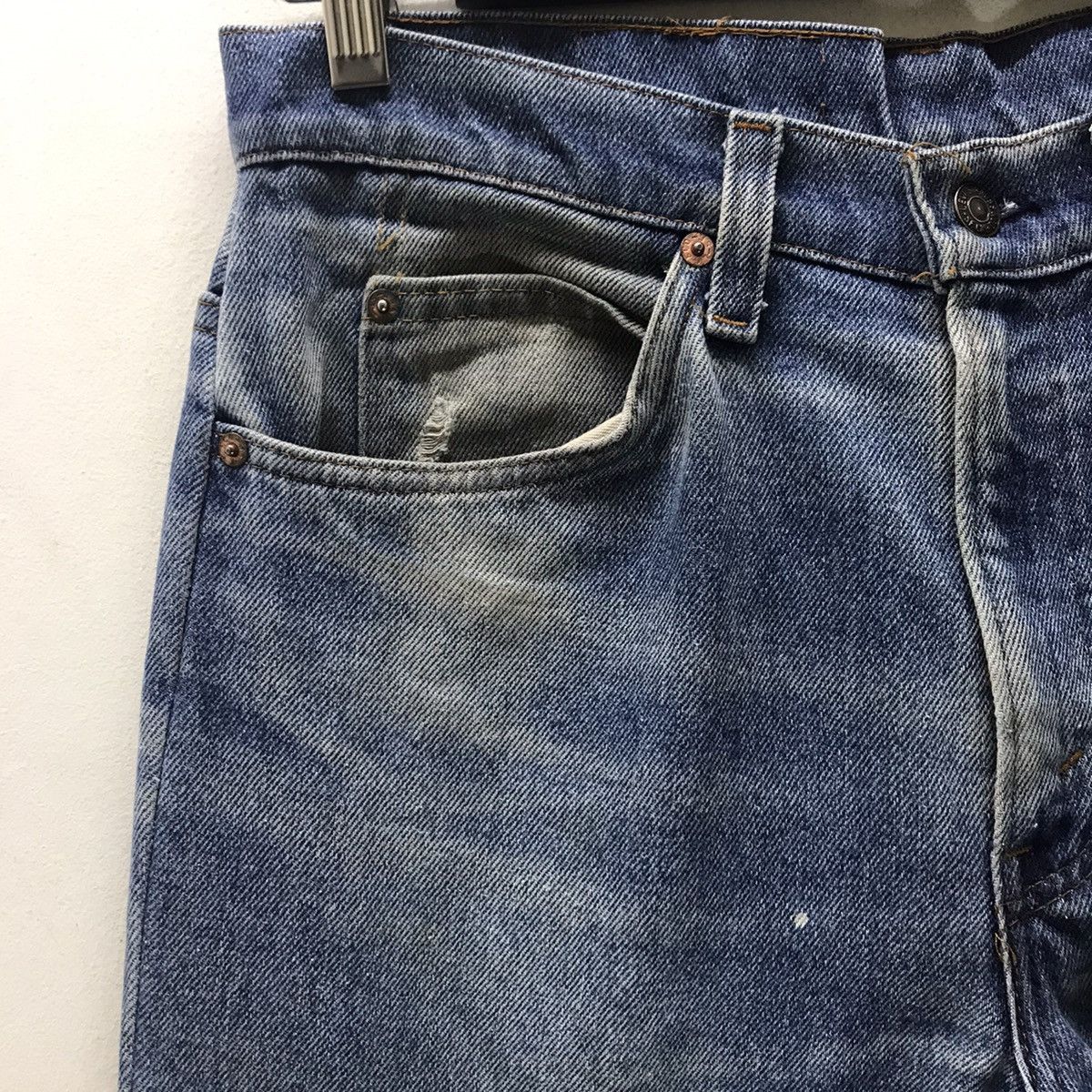 Levi's Vintage 80s Levis 509 Orangetab Distressed Jeans Size US 32 / EU 48 - 5 Thumbnail