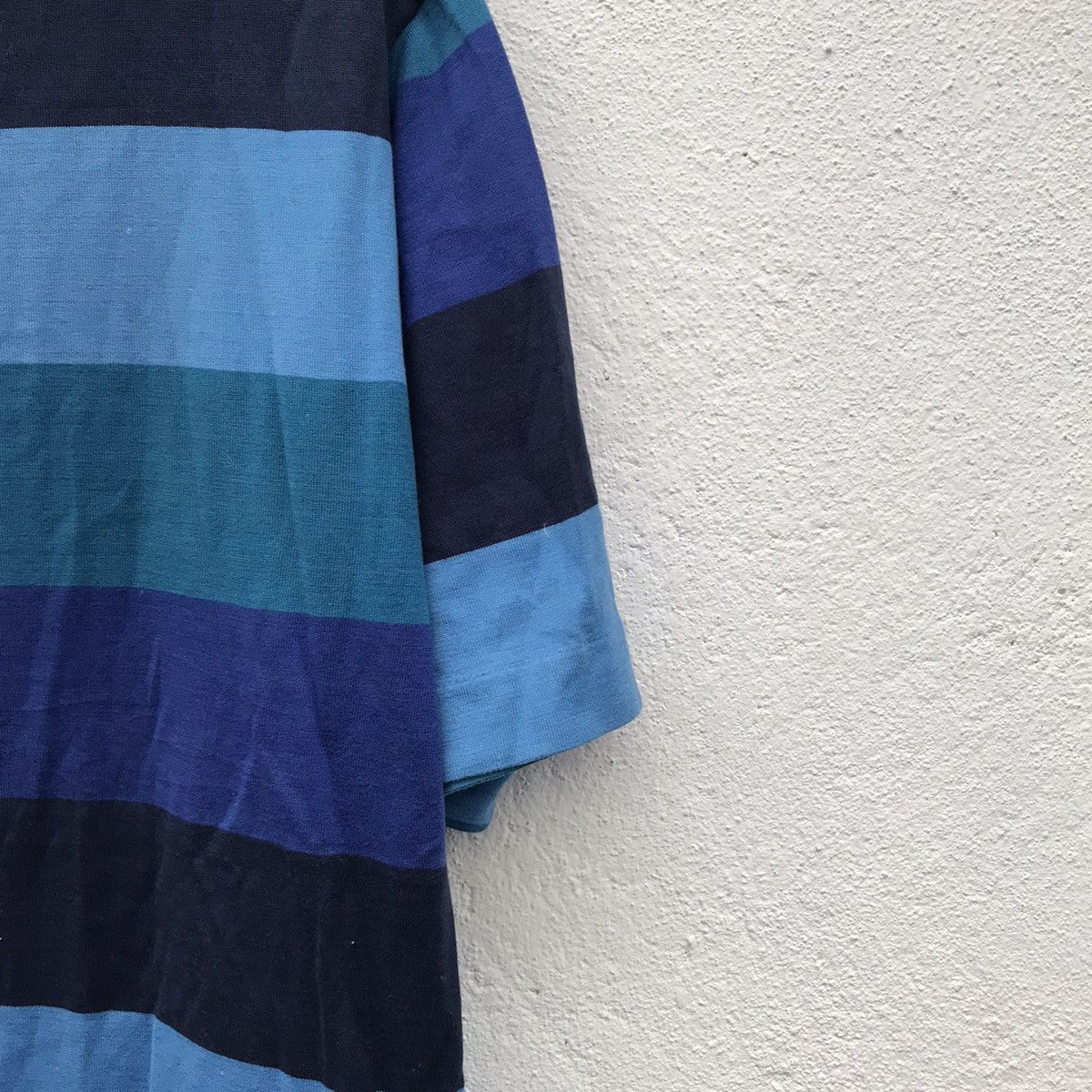 Designer × Vintage Vintage Foxel Milano Border Striped Polos Size US S / EU 44-46 / 1 - 9 Thumbnail