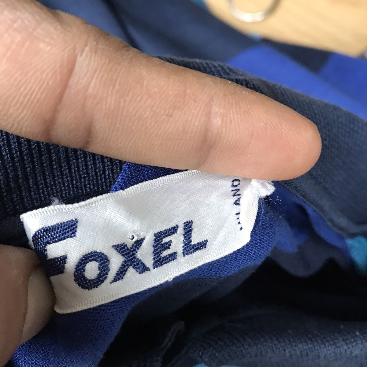 Designer × Vintage Vintage Foxel Milano Border Striped Polos Size US S / EU 44-46 / 1 - 10 Thumbnail