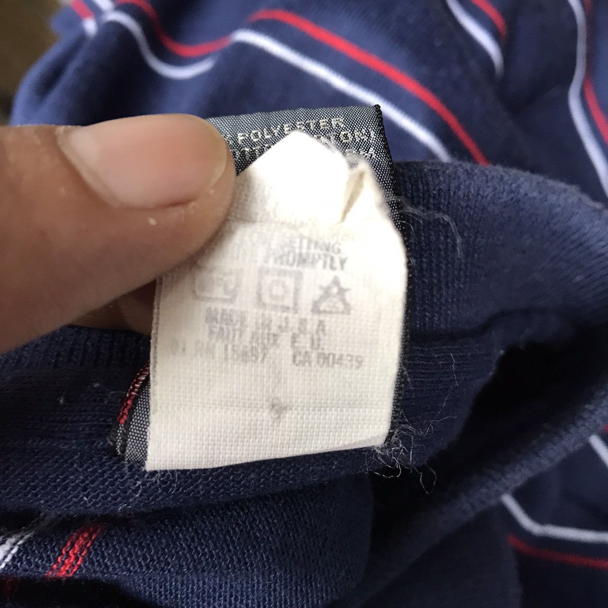 Vintage Vintage The Garan Man Striped Polos Size US M / EU 48-50 / 2 - 13 Thumbnail