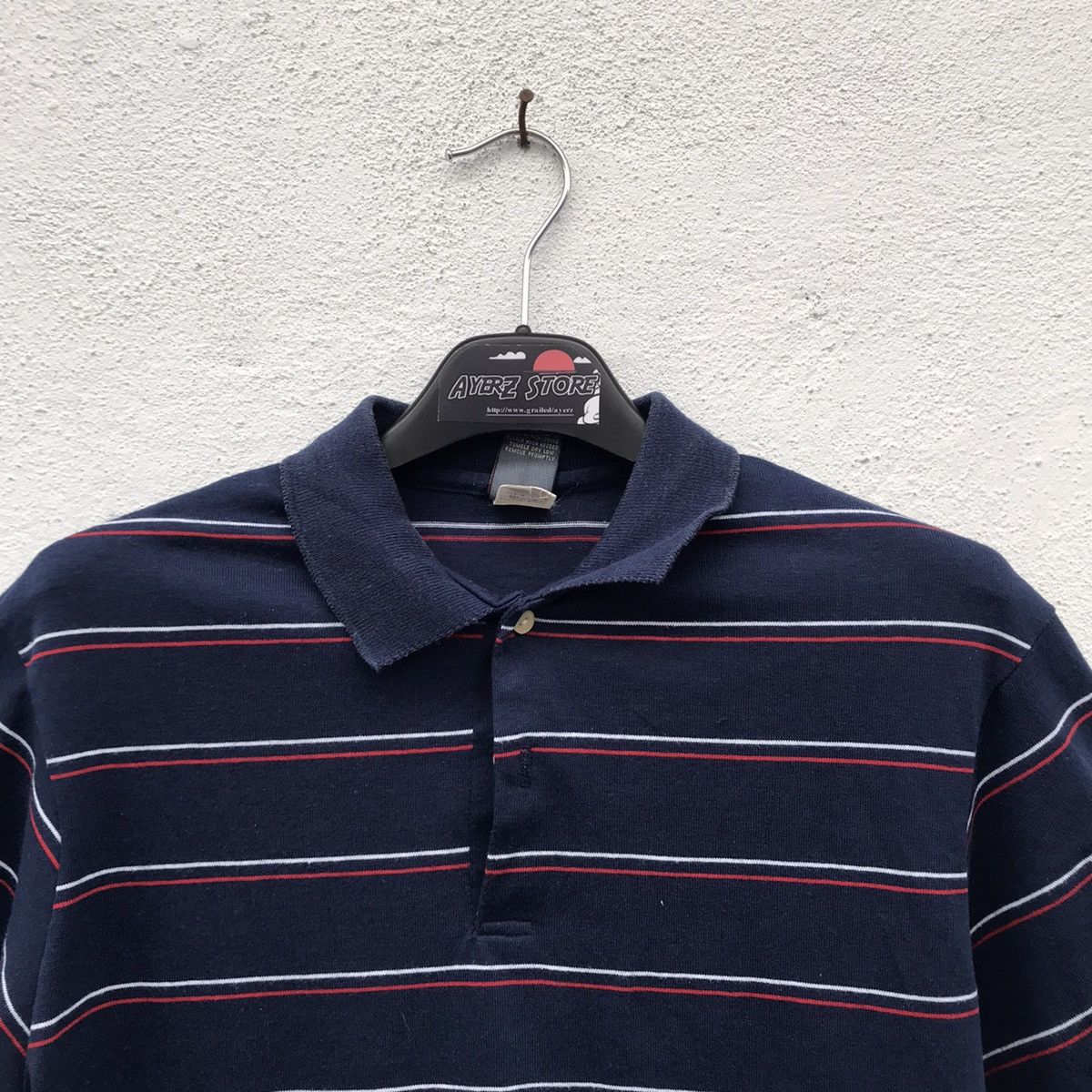 Vintage Vintage The Garan Man Striped Polos Size US M / EU 48-50 / 2 - 2 Thumbnail