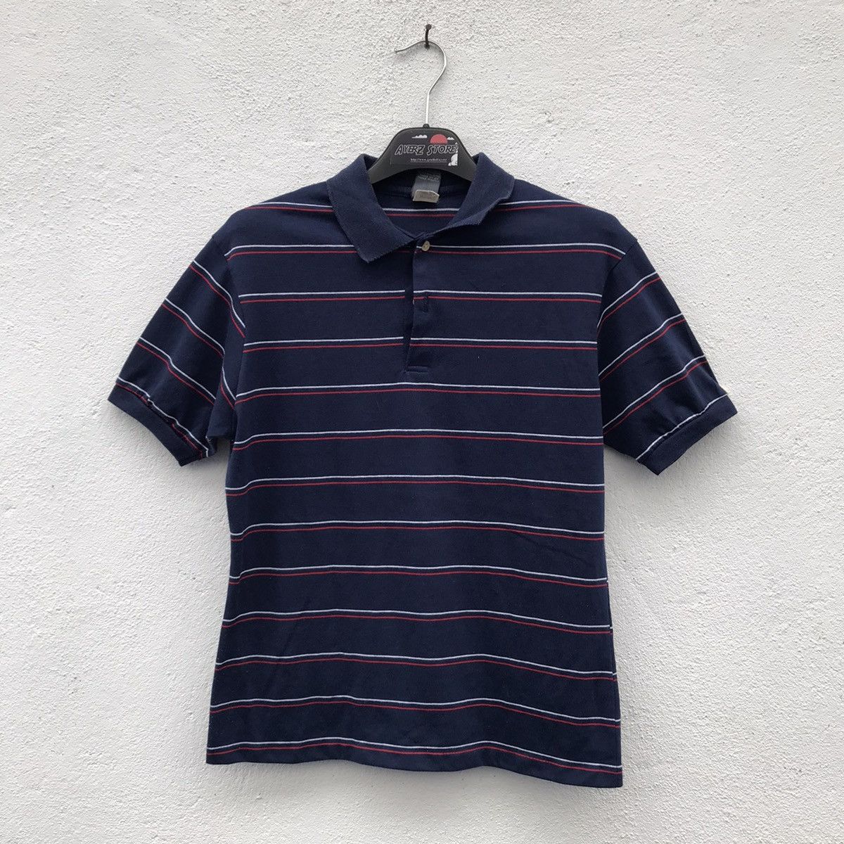 Vintage Vintage The Garan Man Striped Polos Size US M / EU 48-50 / 2 - 1 Thumbnail
