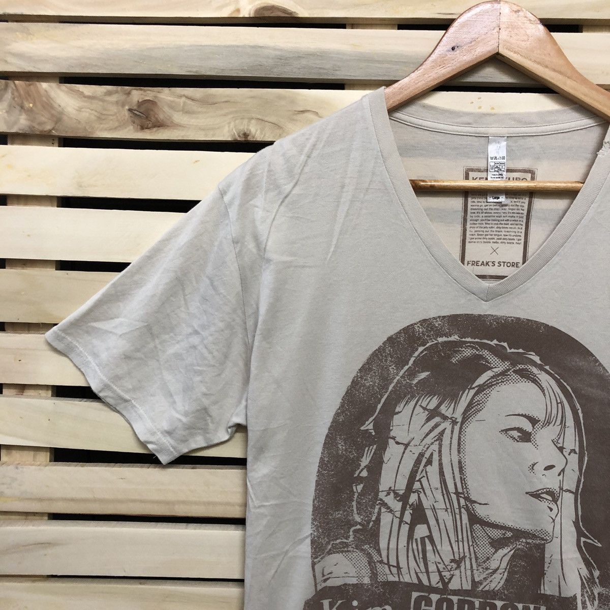 Band Tees × Designer × Japanese Brand Rare Kim Gordon Sonic Youth ( Kenji Kubo X Freak's Store) Size US L / EU 52-54 / 3 - 2 Thumbnail