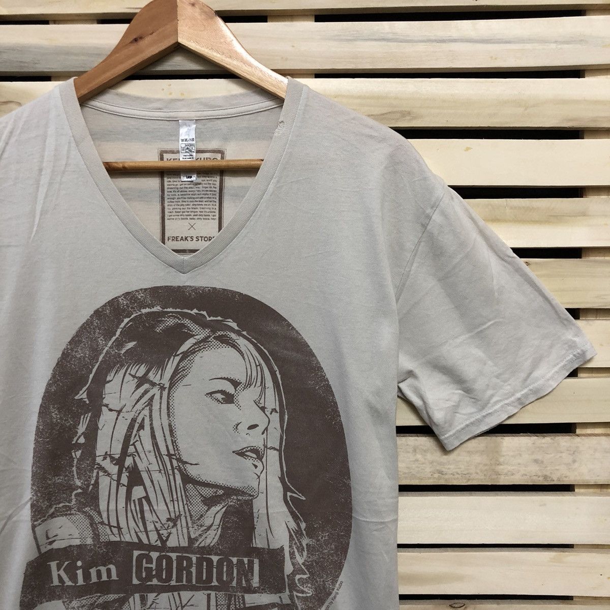Band Tees × Designer × Japanese Brand Rare Kim Gordon Sonic Youth ( Kenji Kubo X Freak's Store) Size US L / EU 52-54 / 3 - 3 Thumbnail