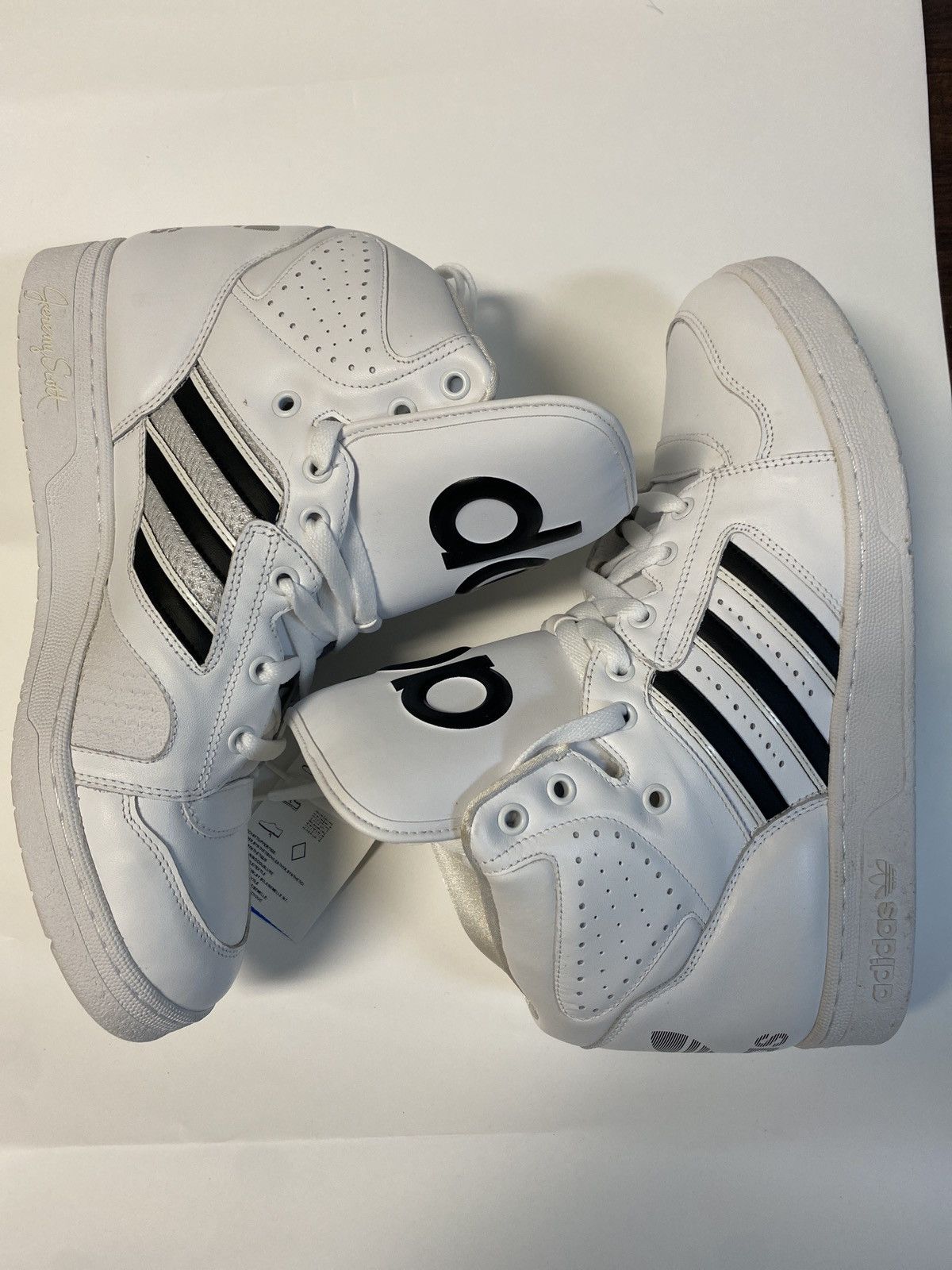 adidas JS × INSTINCT HI ホワイト 激レア　ASAP Adidas Jeremy Scott x Instinct Hi White | Black | White