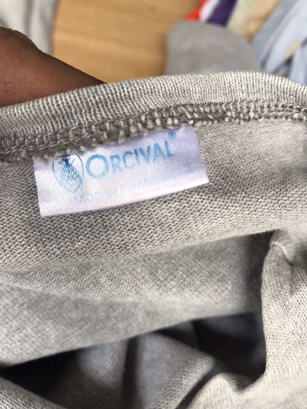 Orcival Orcival Long Sleeve Plains T shirt made in France Size US M / EU 48-50 / 2 - 10 Thumbnail