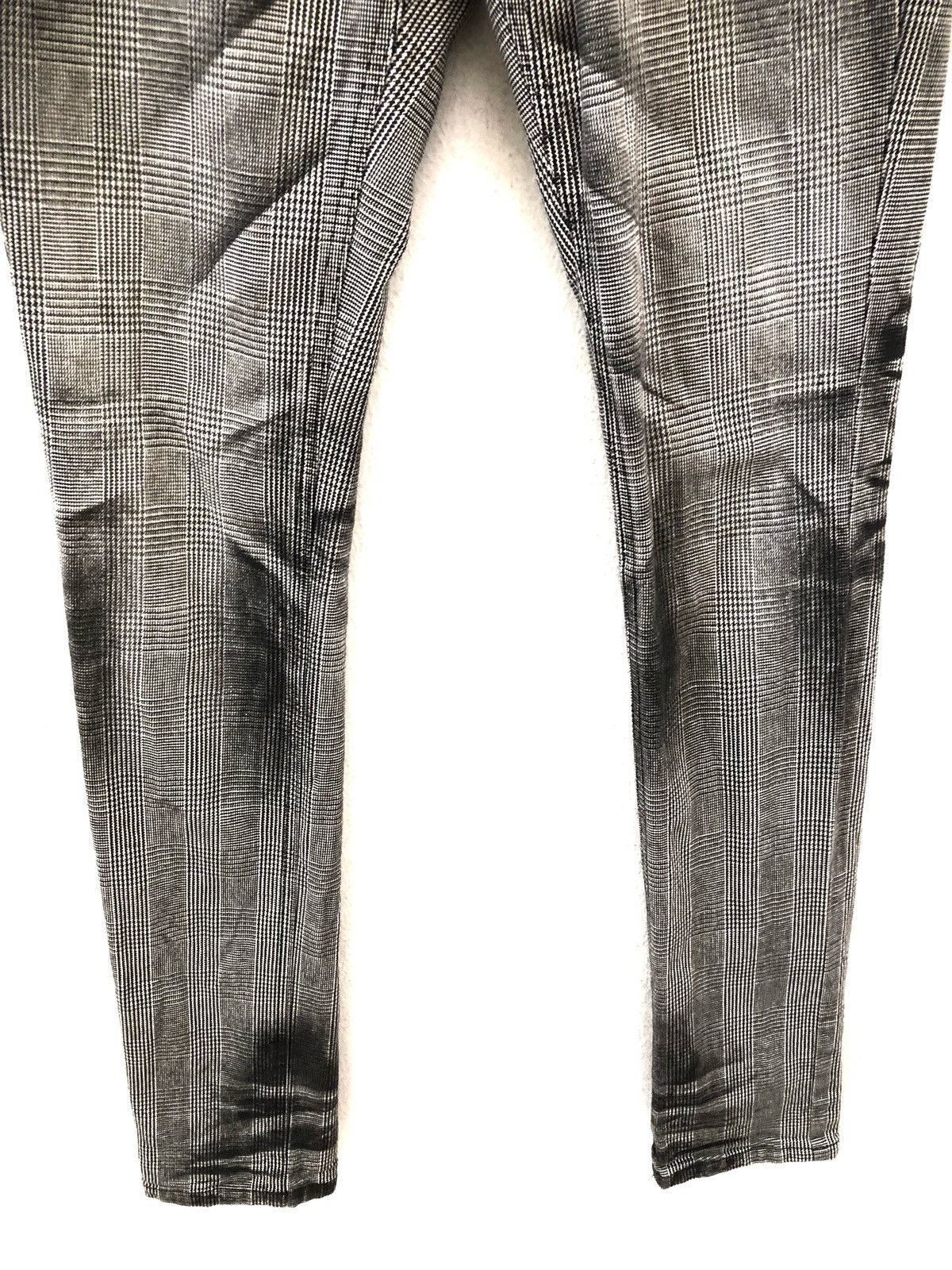 Black Barrett Neil Barrett Black Barret Japan Made Stretch Checks Skinny Size US 29 - 8 Thumbnail