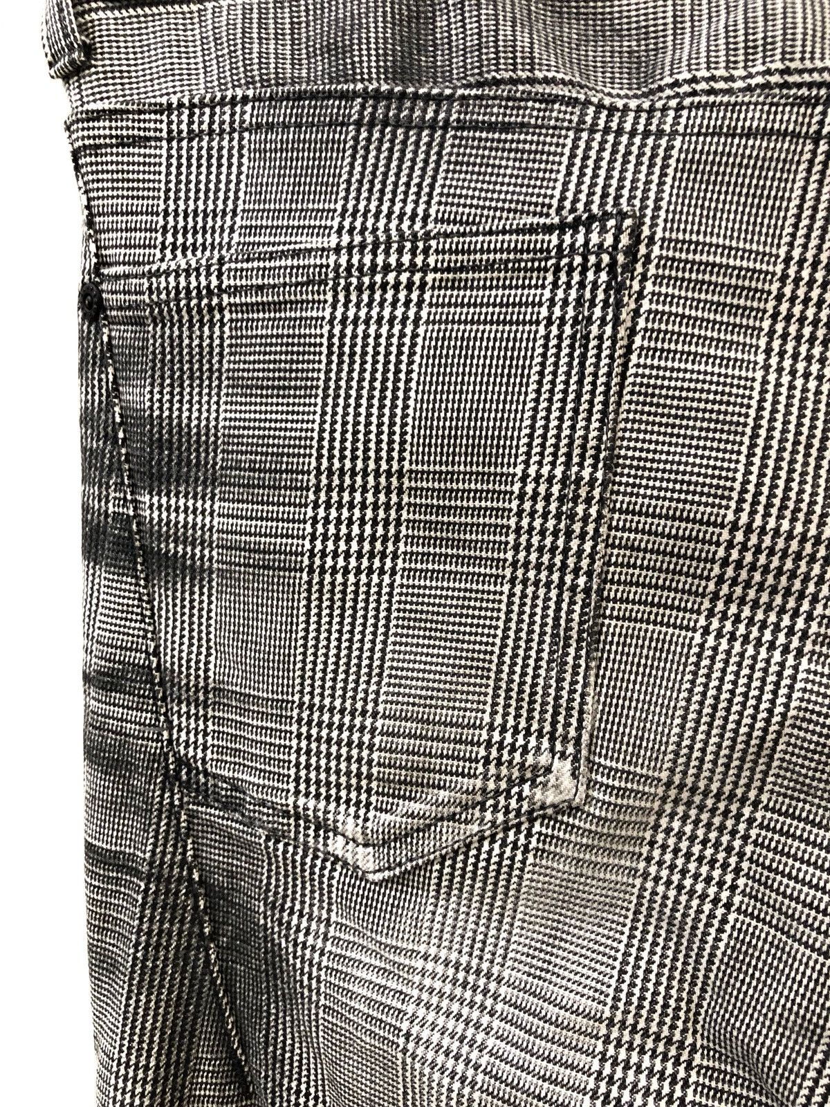 Black Barrett Neil Barrett Black Barret Japan Made Stretch Checks Skinny Size US 29 - 13 Thumbnail