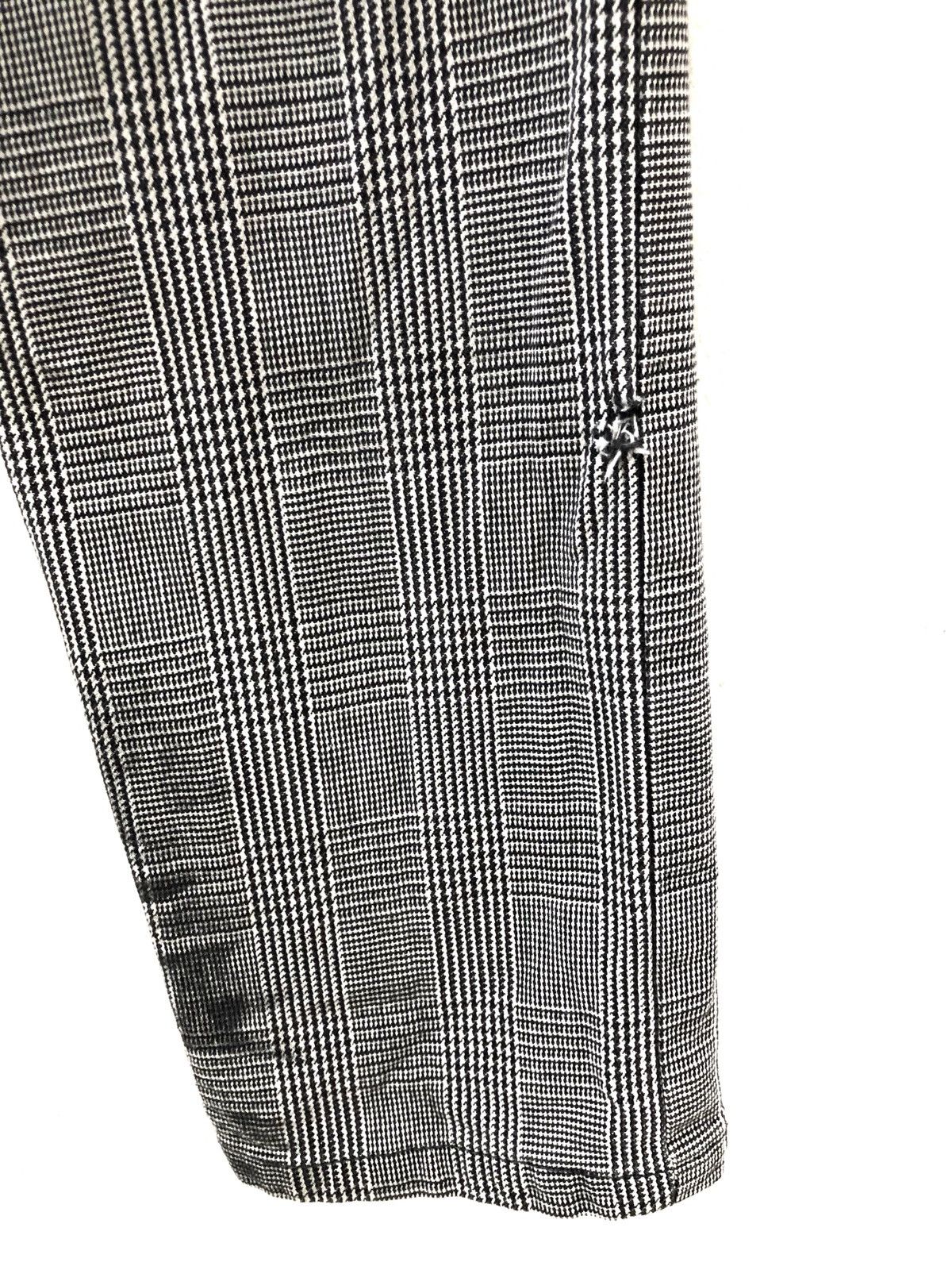 Black Barrett Neil Barrett Black Barret Japan Made Stretch Checks Skinny Size US 29 - 16 Thumbnail