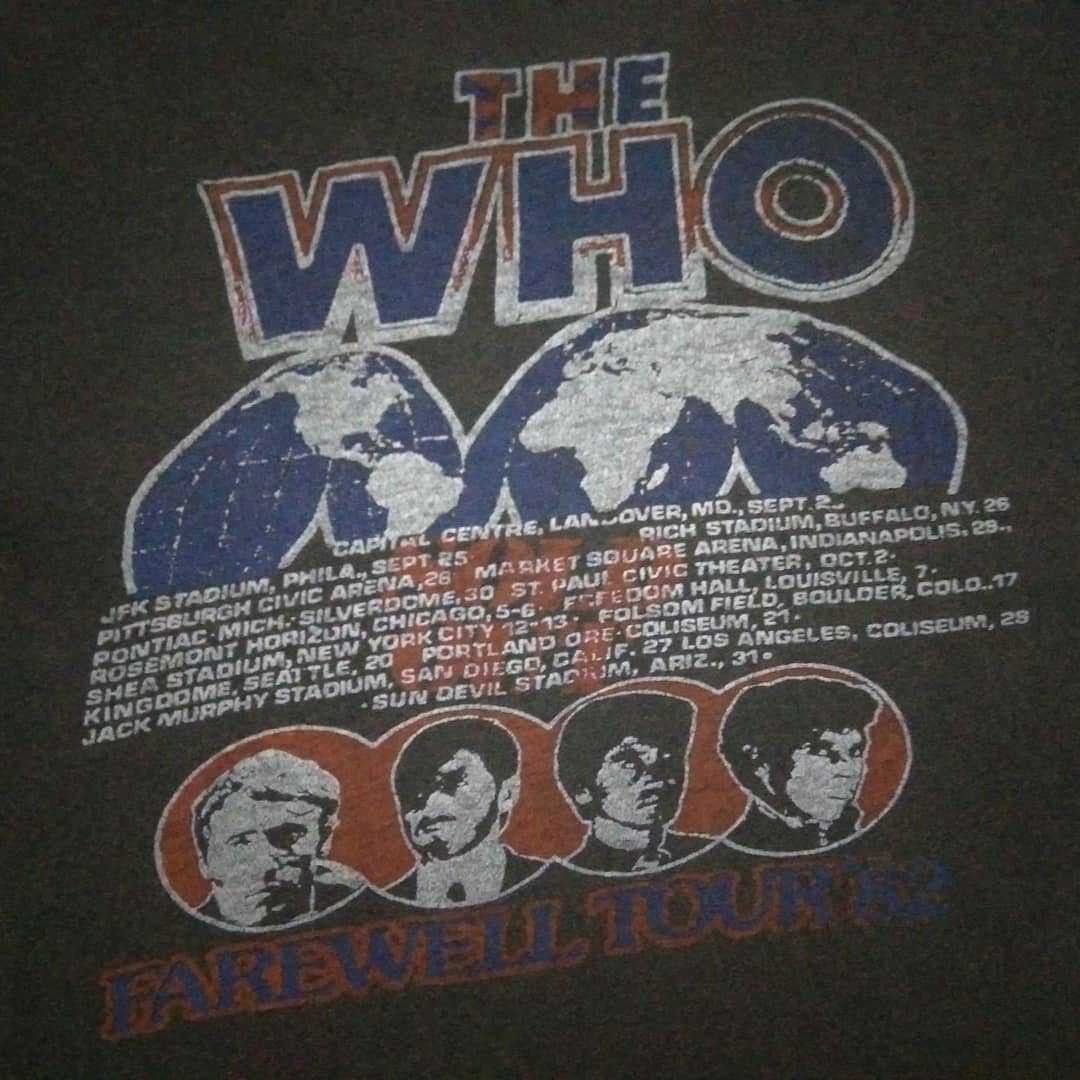 Junk Food The Who Farewell Tour tshirt women girl retro 80s vtg Size US S / EU 44-46 / 1 - 3 Thumbnail