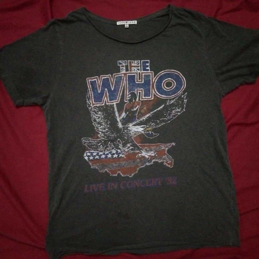 Junk Food The Who Farewell Tour tshirt women girl retro 80s vtg Size US S / EU 44-46 / 1 - 2 Thumbnail