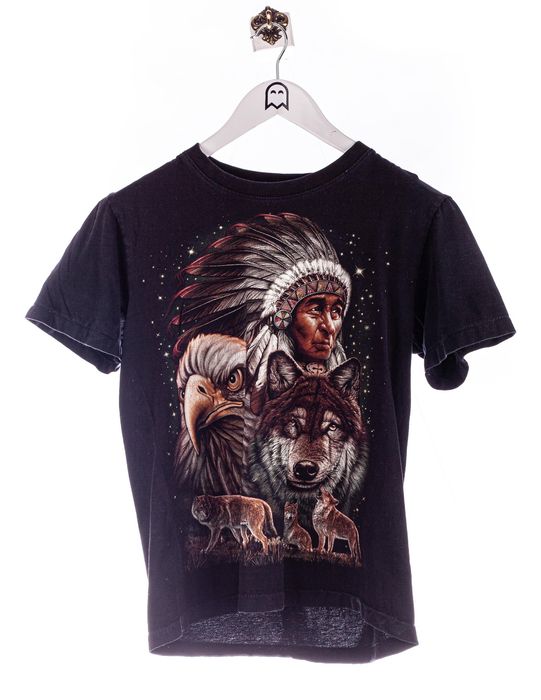 Vintage Vintage Rock Eagle Classic TShirt Print Black Grailed