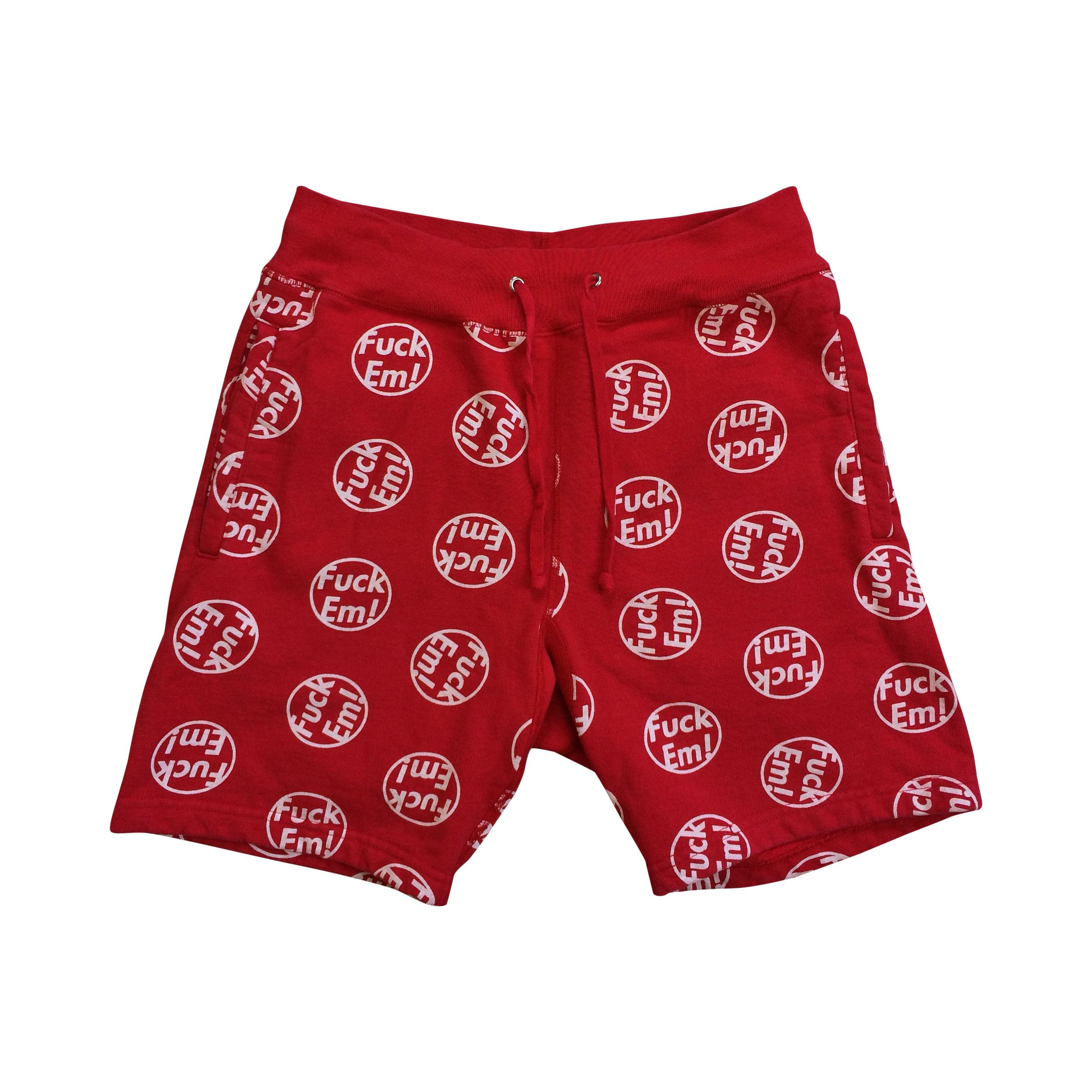 Supreme F**k ‘Em Sweat Shorts - MEDIUM