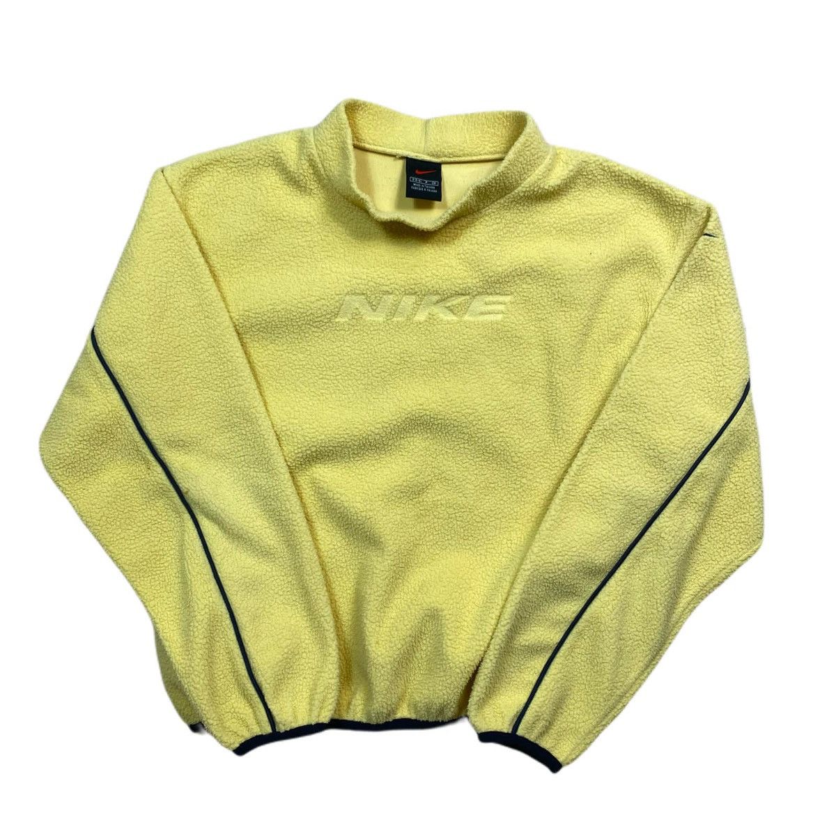 Nike Yellow fleece Crewneck golf