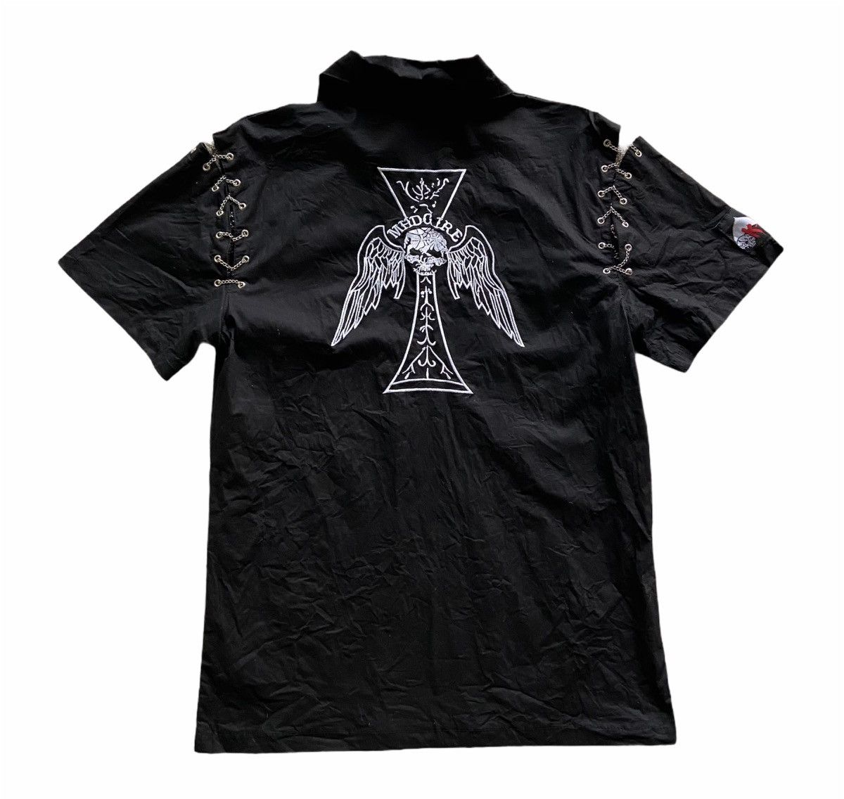 Japanese Brand Gothic Punk Shirt Size US S / EU 44-46 / 1 - 2 Thumbnail