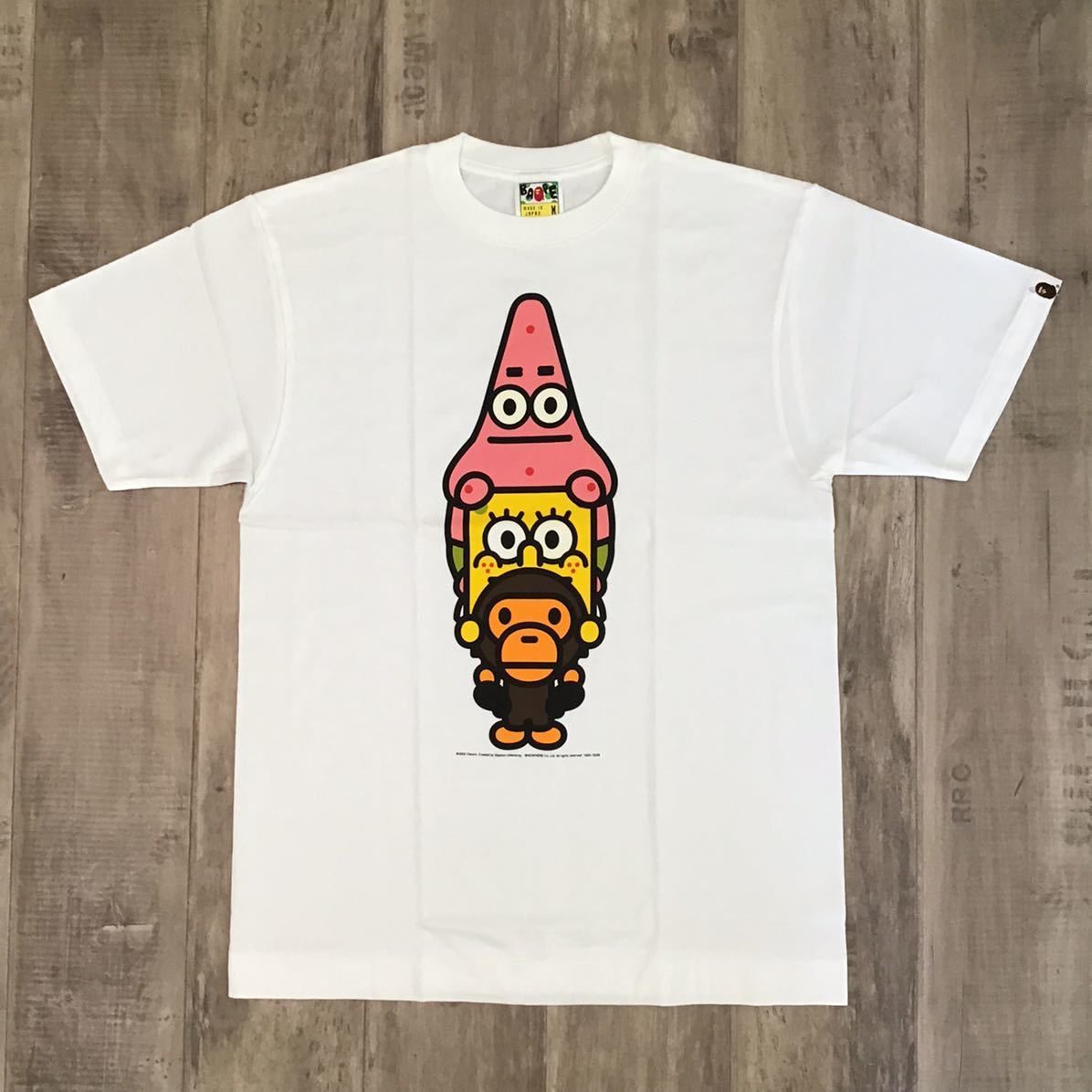 Bape BAPE SpongeBob baby milo T shirt Grailed