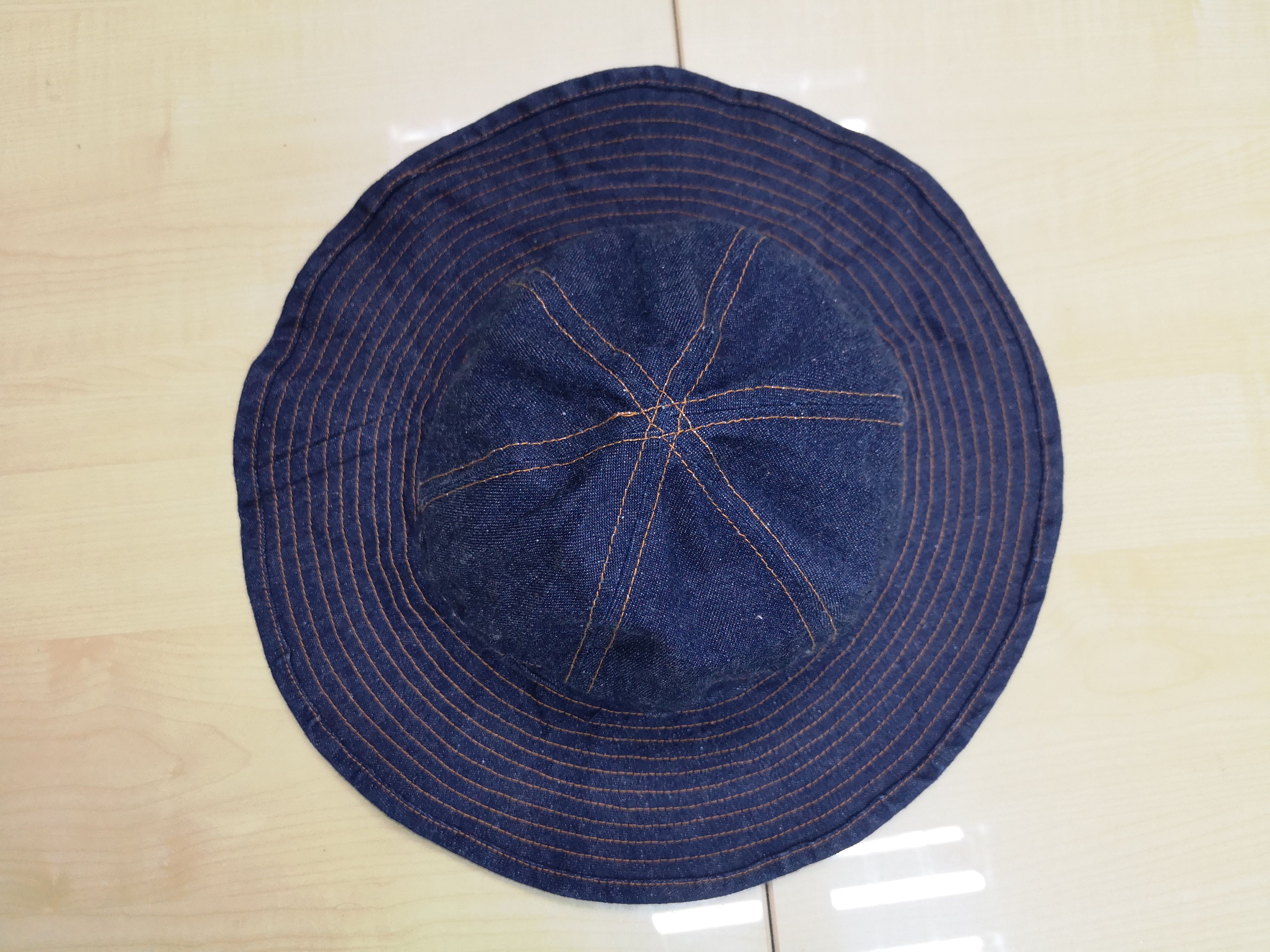Antik Denim CUSTOM 6 PANELS RAW DENIM HAT Size ONE SIZE - 13 Thumbnail