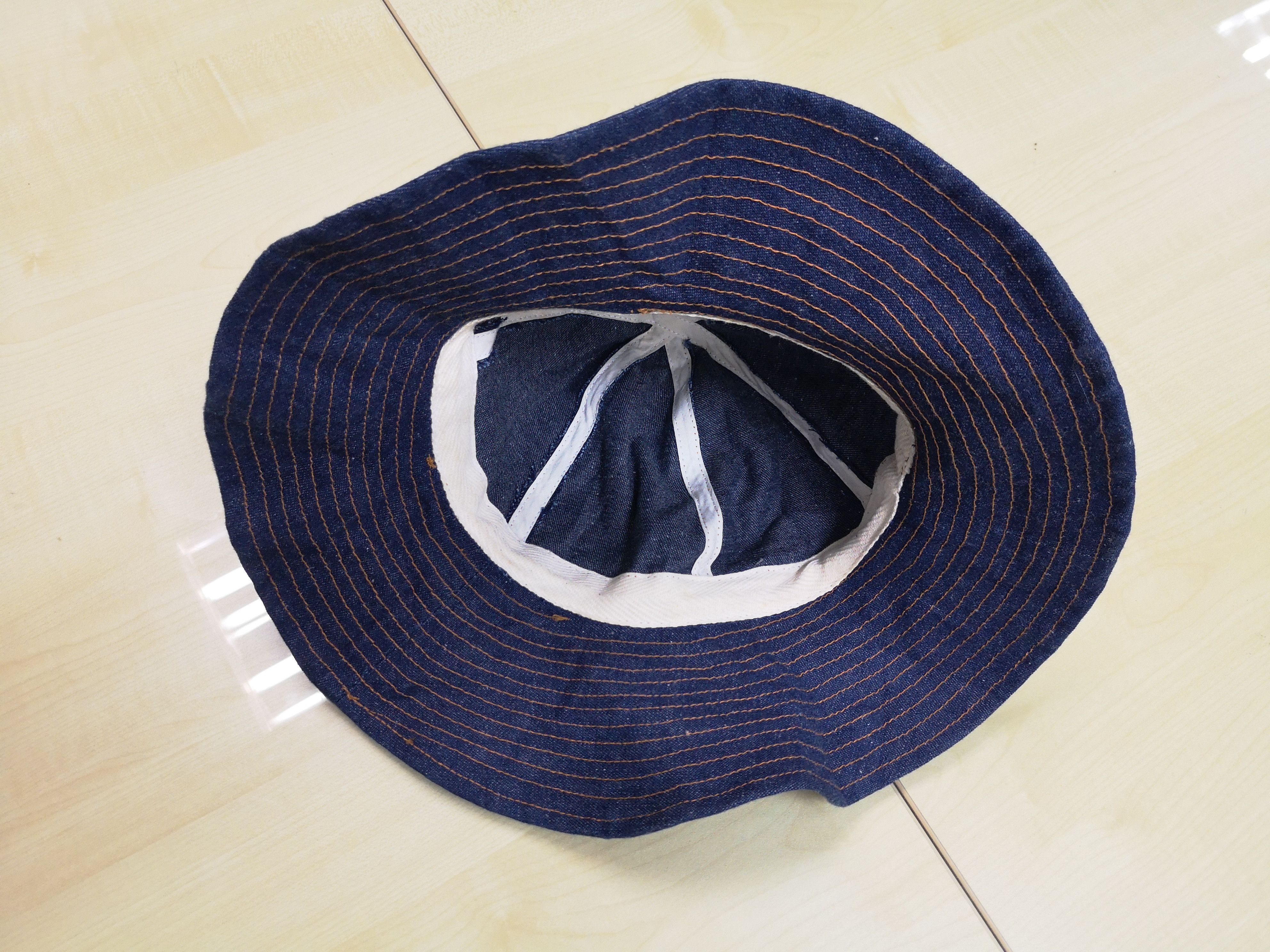 Antik Denim CUSTOM 6 PANELS RAW DENIM HAT Size ONE SIZE - 8 Thumbnail