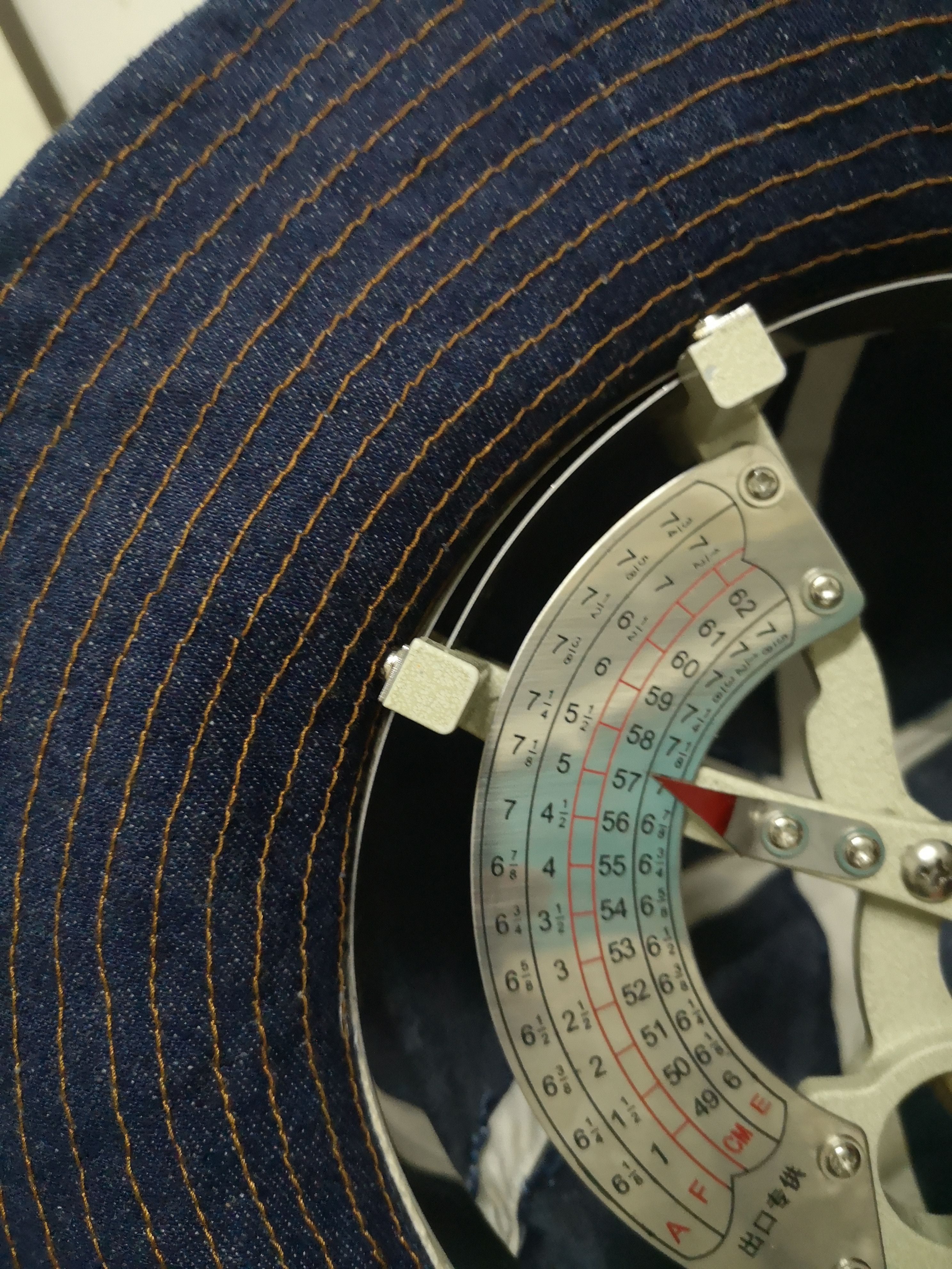 Antik Denim CUSTOM 6 PANELS RAW DENIM HAT Size ONE SIZE - 16 Thumbnail