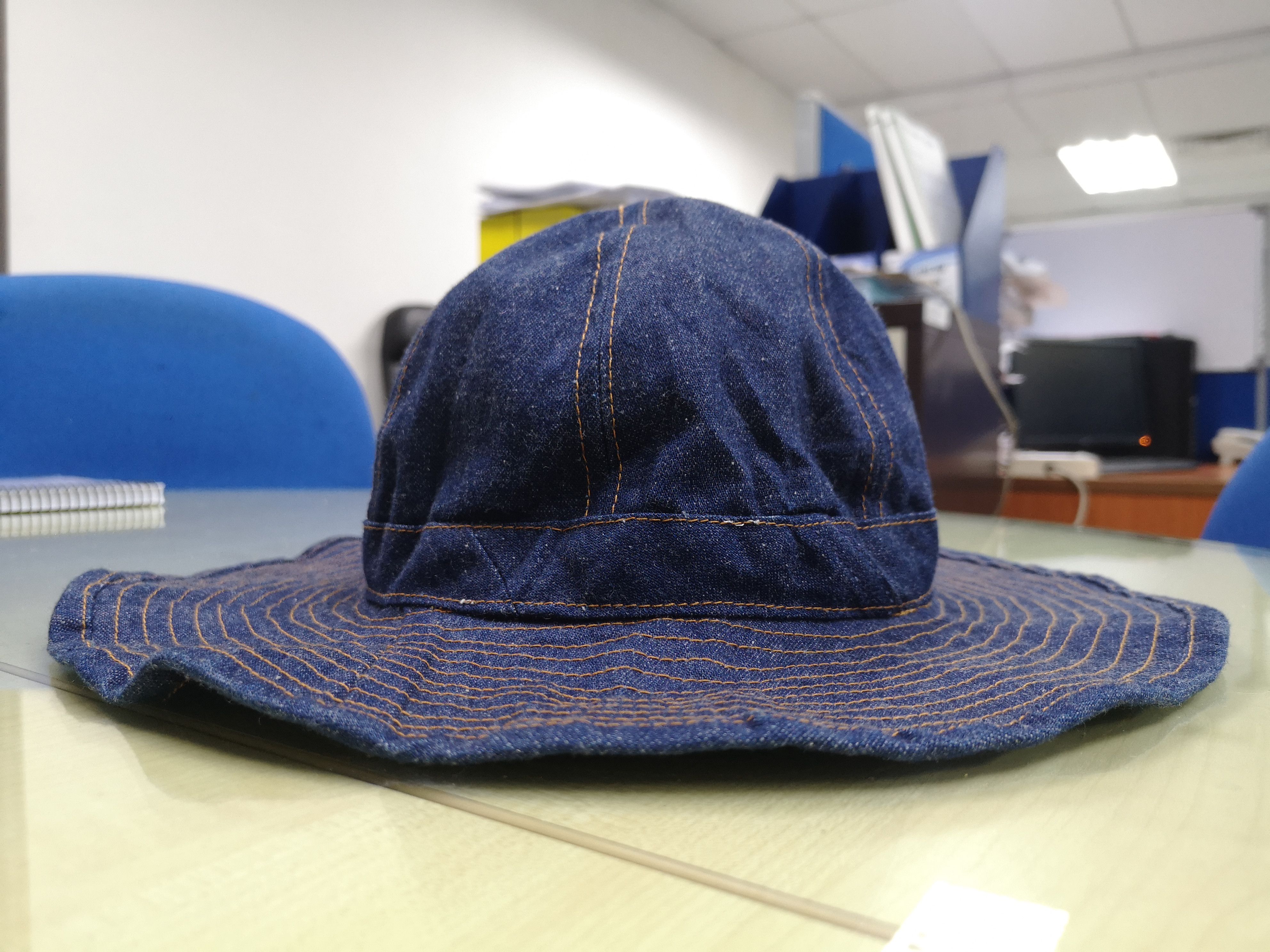 Antik Denim CUSTOM 6 PANELS RAW DENIM HAT Size ONE SIZE - 11 Thumbnail