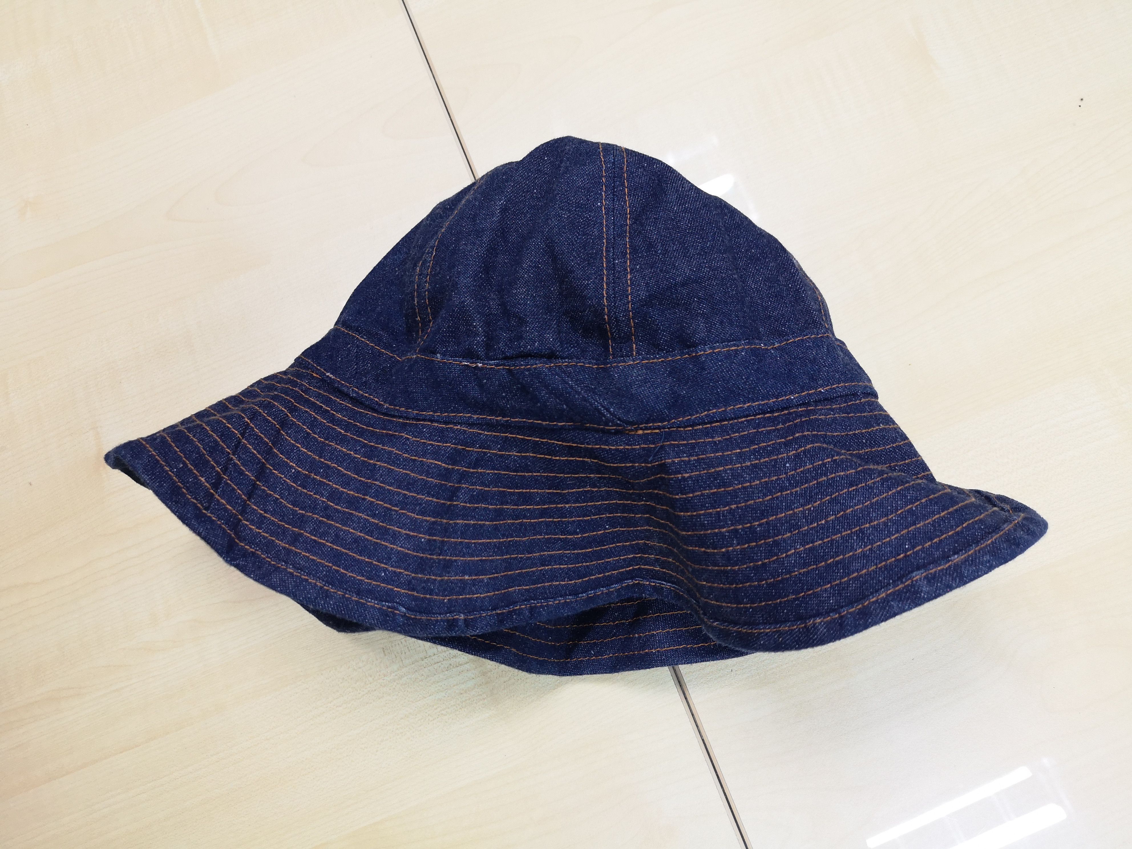 Antik Denim CUSTOM 6 PANELS RAW DENIM HAT Size ONE SIZE - 9 Thumbnail