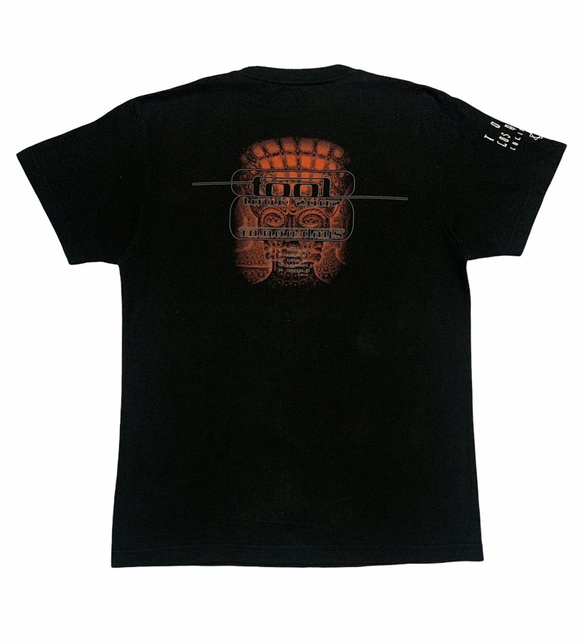 Tool 10000 Days 2007 Japan Tour Band Tee
