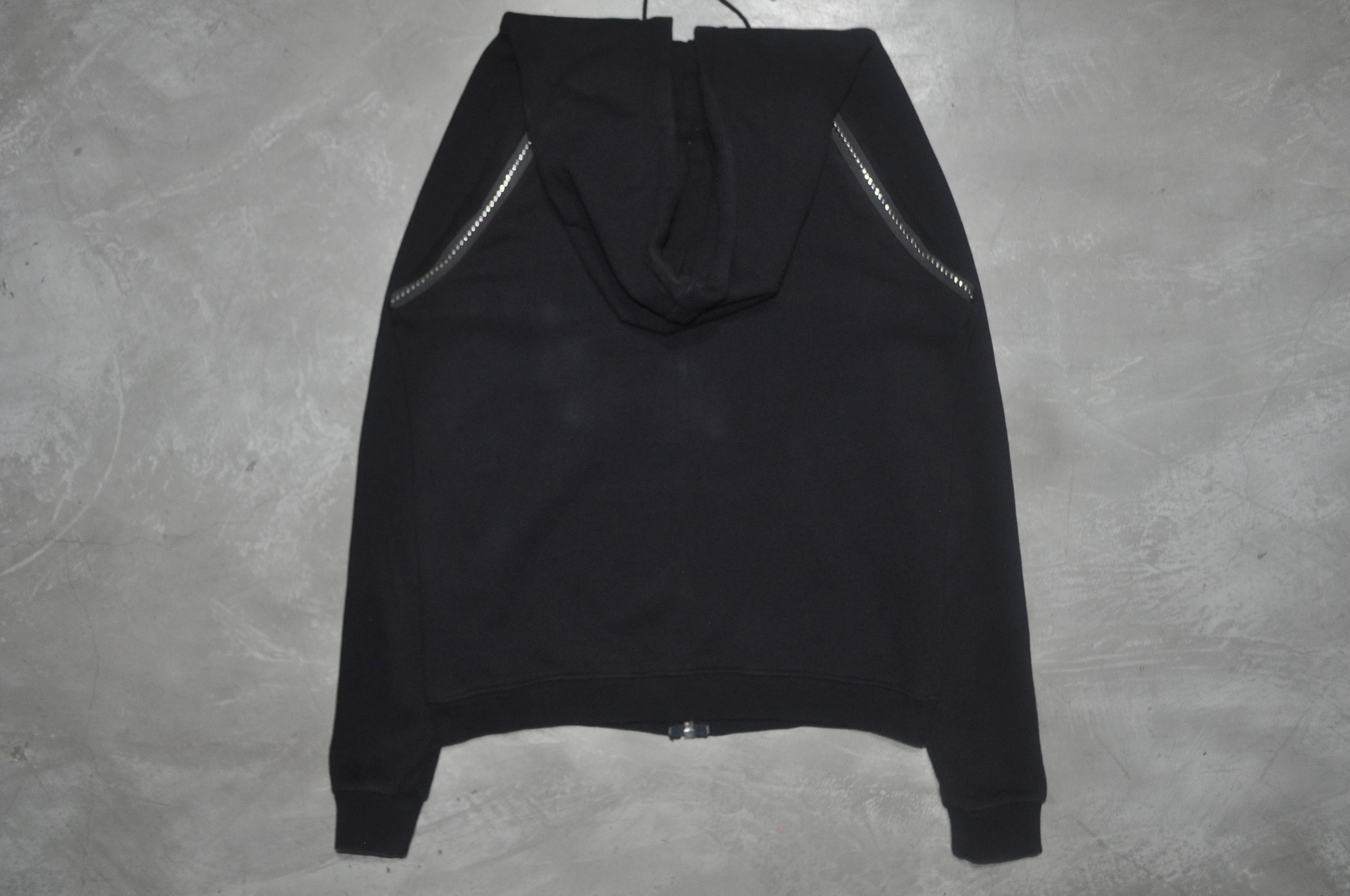 HEDI SLIMANE期 SAINT LAURENT ZIP SWEAT Hedi Slimane × Saint Laurent Paris Saint Laurent collar zip