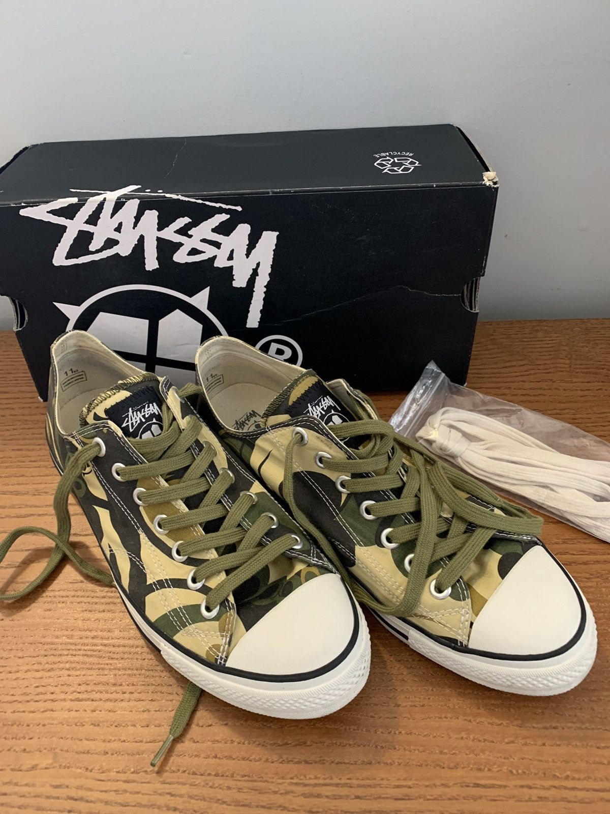 Stussy Stussy x TAS Barry lows, very rare Japanese sneakers | Grailed