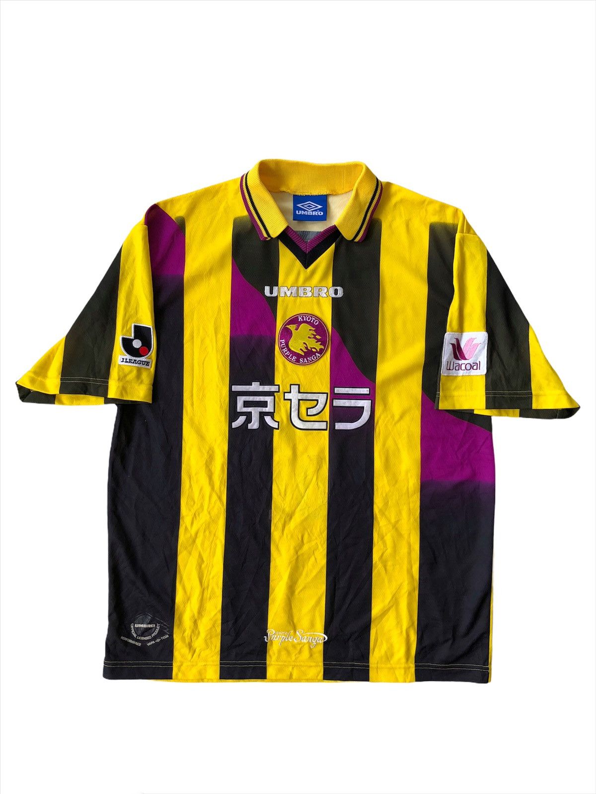 Umbro × Vintage RARE🔥1997 Kyoto Purple Sanga J-League Match