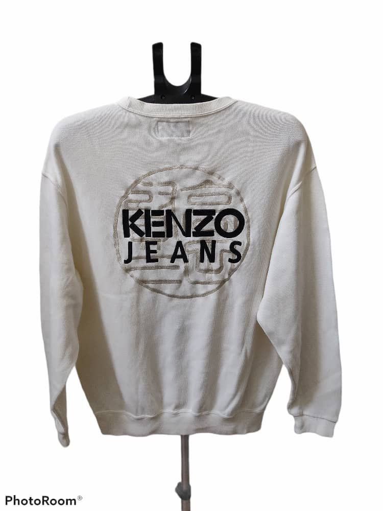 Kenzo Vtg Kenzo Crewneck Sweatshirt Ambroidery Big Logo Size US M / EU 48-50 / 2 - 1 Thumbnail