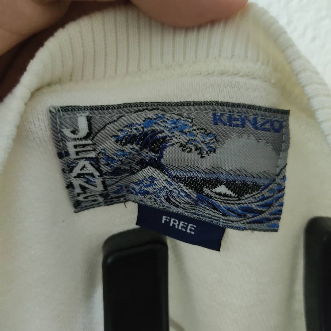 Kenzo Vtg Kenzo Crewneck Sweatshirt Ambroidery Big Logo Size US M / EU 48-50 / 2 - 5 Thumbnail