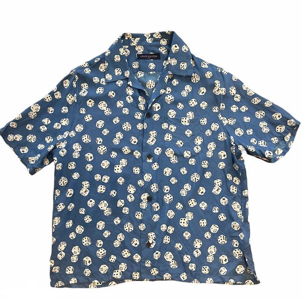 Louis Vuitton SS19 Hawaiian Dice Silk Shirt