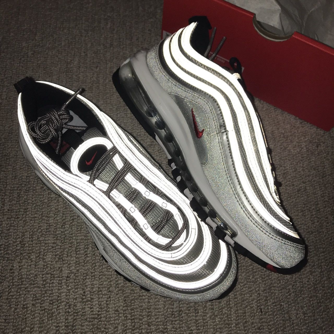 Air max 97 silver bullet grailed hotsell