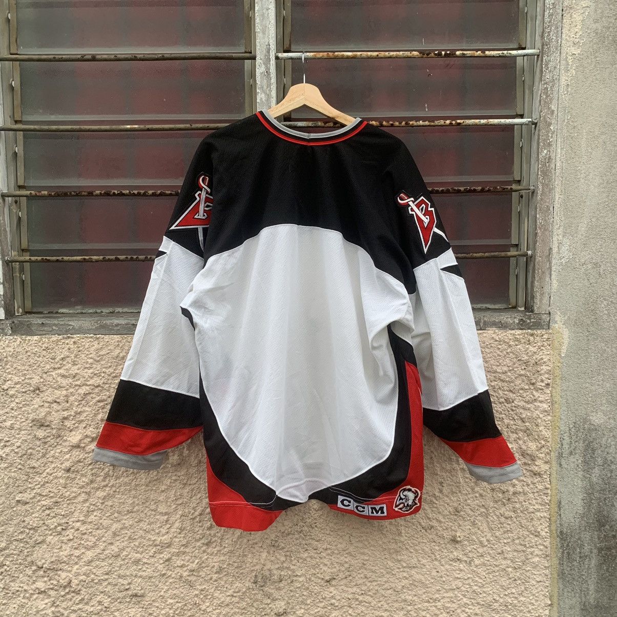 Ccm × NHL × Vintage 💥 CYBER WEEK 💥 Vintage CCM Air Knit Jersey NHL Hockey Size US XXL / EU 58 / 5 - 9 Thumbnail
