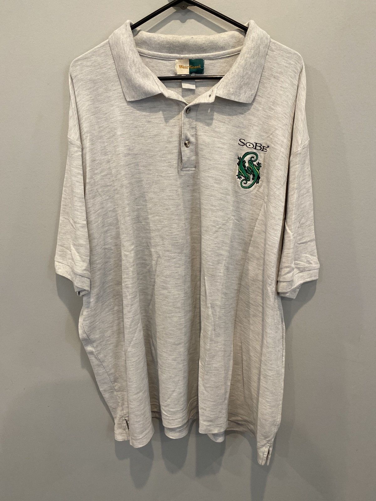 Vintage Vintage 90s SOBE lizards 3XL polo shirt Size US XXL / EU 58 / 5 - 1 Thumbnail