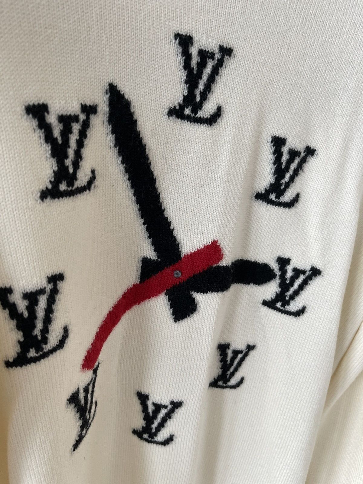Louis Vuitton 2019 Embellished Globe Intarsia Sweater w/ Tags - Grey  Sweaters, Clothing - LOU289642