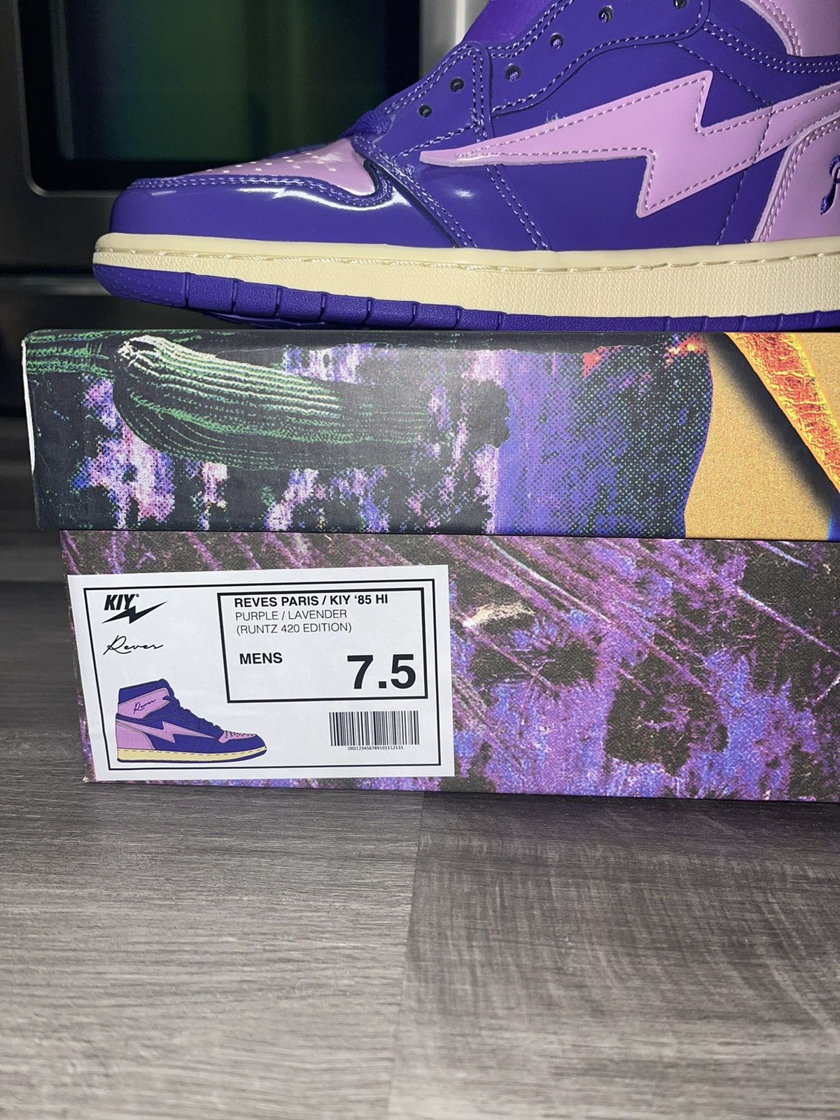Reves Paris Reves Paris x Air Kiy ‘85 HI “Runtz” Size US 7.5 / EU 40-41 - 5 Thumbnail