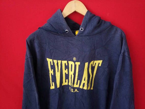 Everlast vintage Everlast hoodie sweatshirt xlarge mens Size US XL / EU 56 / 4 - 3 Thumbnail