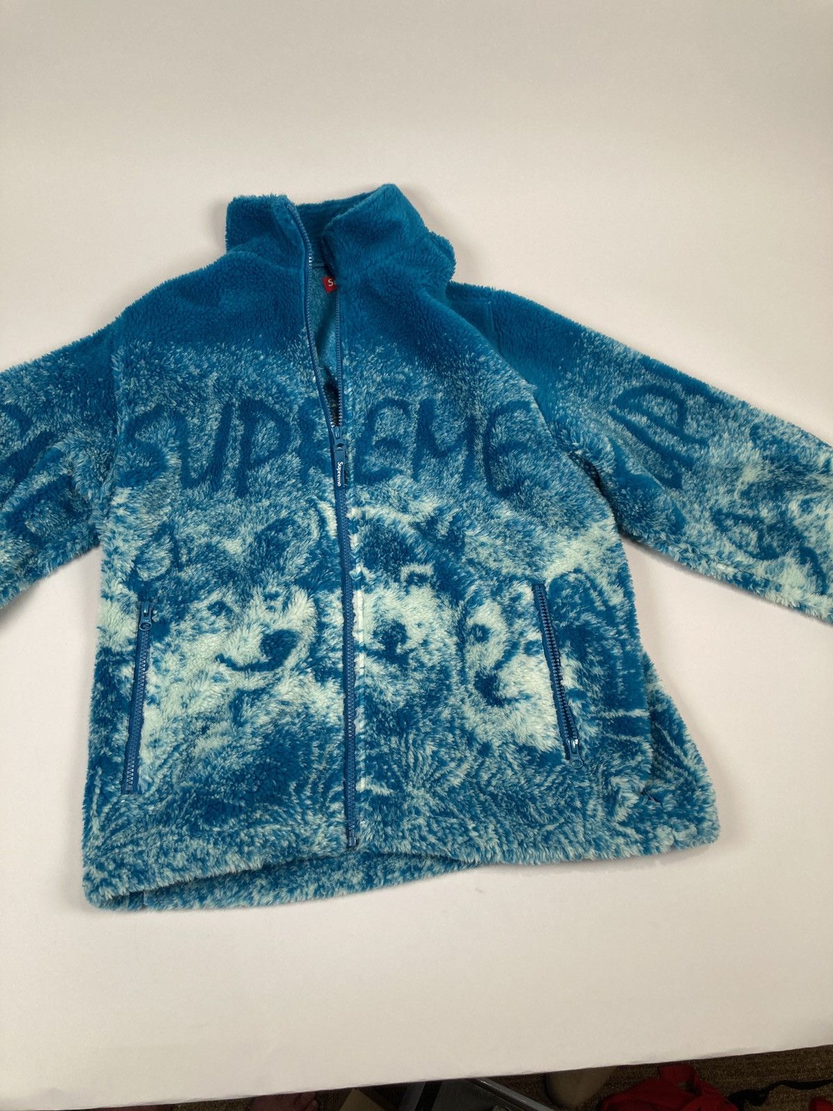 Supreme Supreme wolf fleece jacket | Grailed