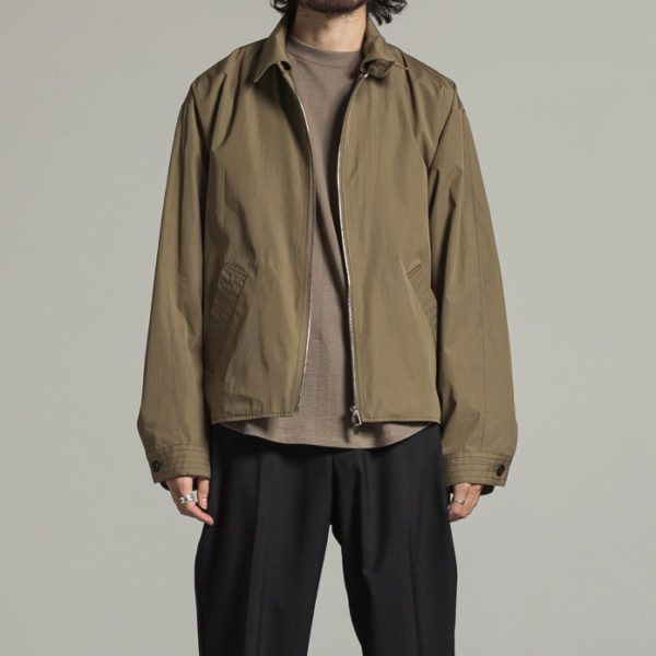 Markaware BIODYNAMIE GIZA x SILK TYPEWRITER SHORT JACKET size 3 