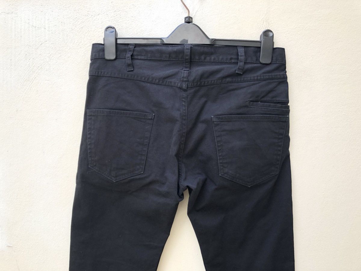 junhashimoto Jun Hashimoto Japan Stretch Fade Black Flare Pant Size US 32 / EU 48 - 13 Thumbnail