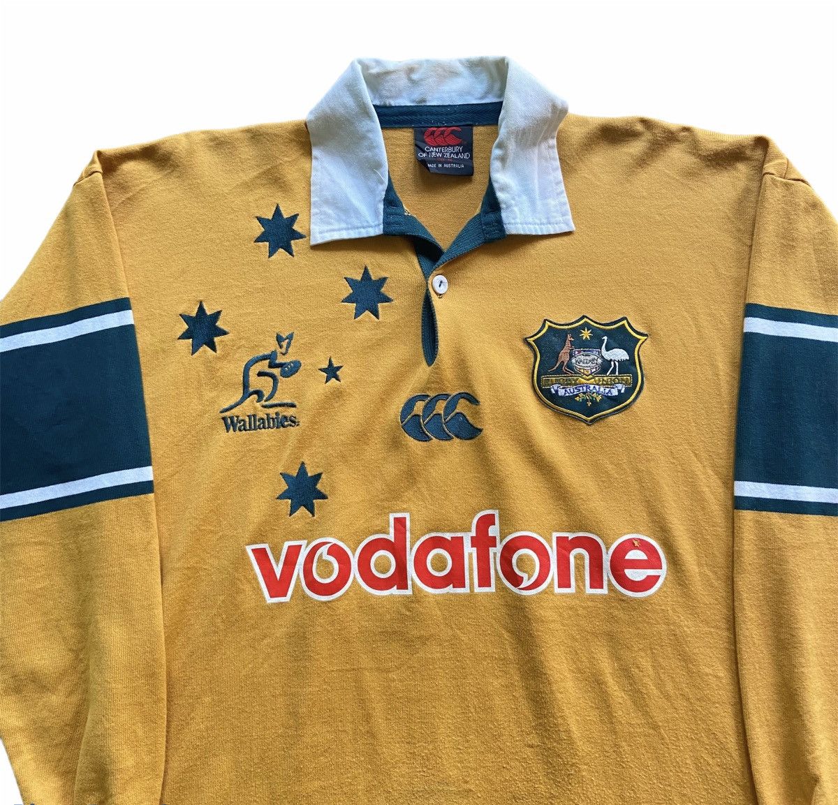 Canterbury of New Zealand Vintage Centerbury Of New Zealand Rugby Polo Size US M / EU 48-50 / 2 - 2 Thumbnail
