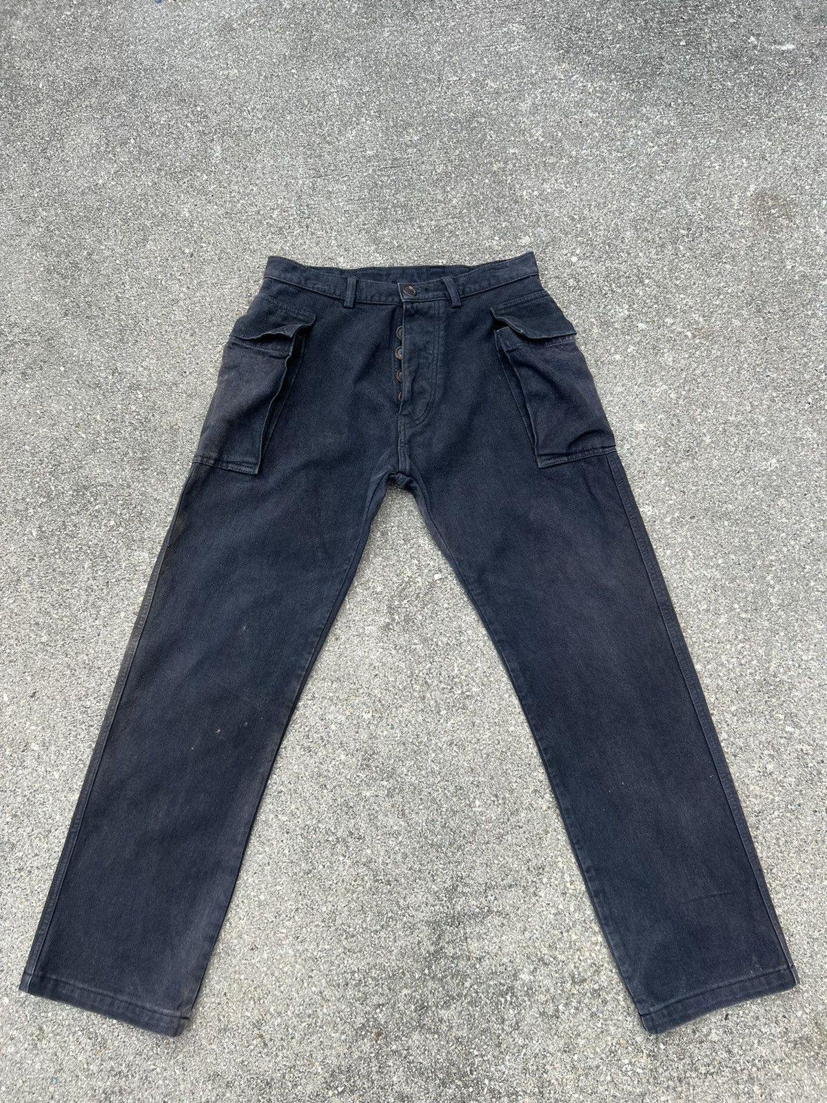 Vintage Vintage LOWRIDER Made in U.K. Sun Faded Cargo Pockets Size US 30 / EU 46 - 19 Thumbnail