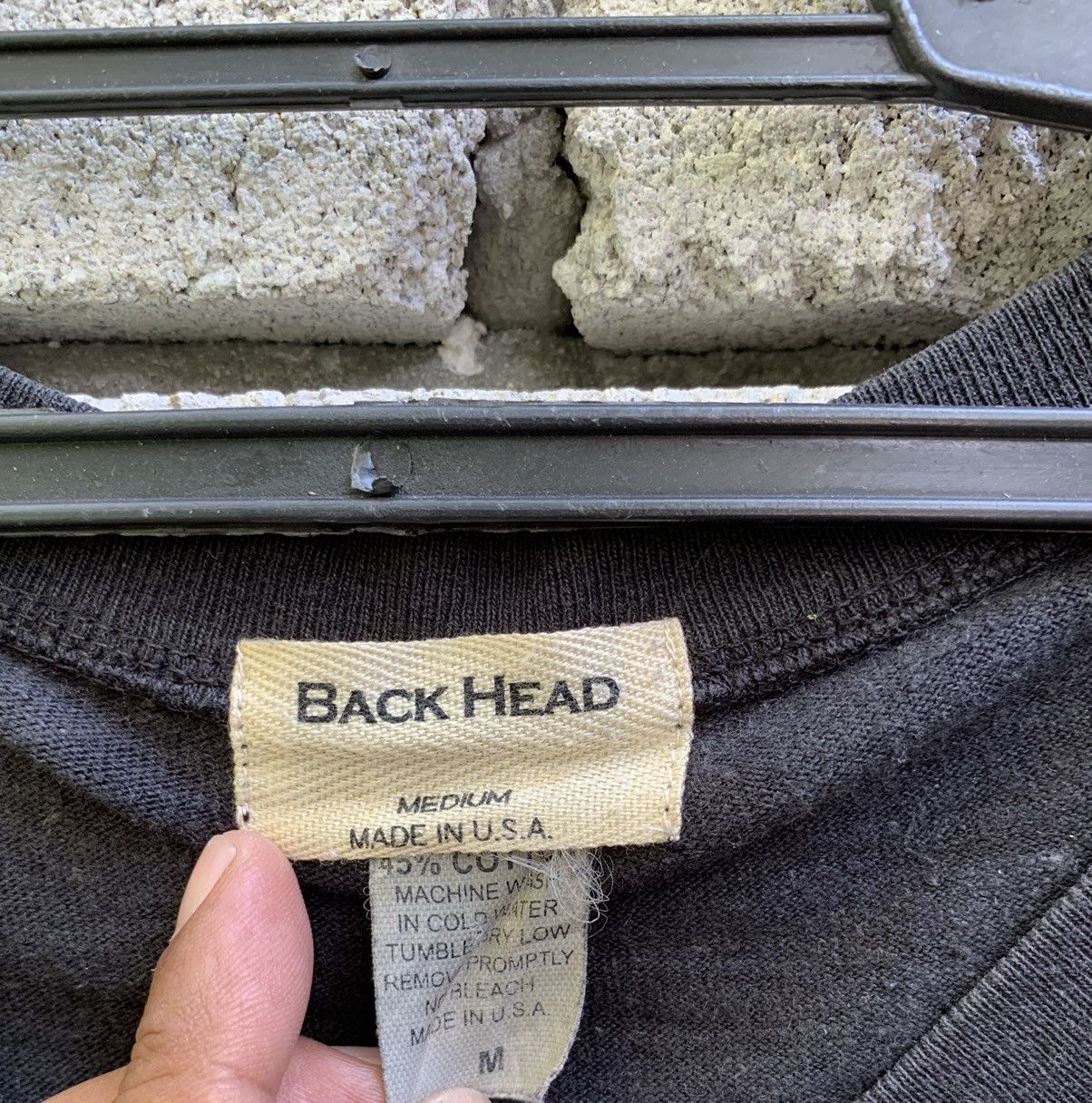 Other Back Head Marijuana.. 55 Hemp/45 Cotton T Shirt Made In USA Size US M / EU 48-50 / 2 - 9 Thumbnail