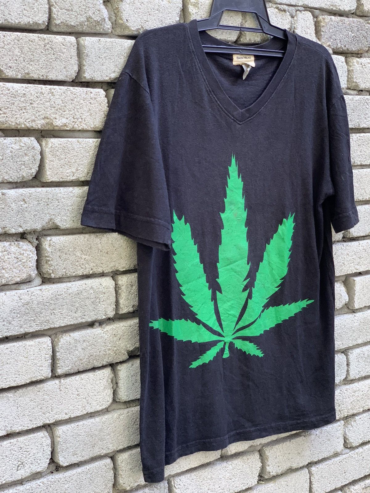 Other Back Head Marijuana.. 55 Hemp/45 Cotton T Shirt Made In USA Size US M / EU 48-50 / 2 - 4 Thumbnail